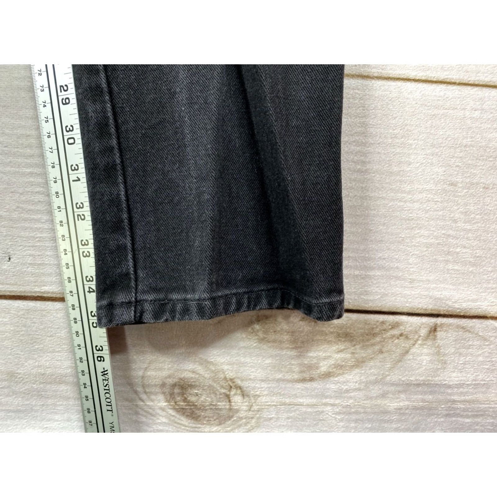 Vintage Vtg Rockies Jeans Womens 26/3 Black Rivets Bareback Riding High Rise Cowgirl 90s Size 26" / US 2 / IT 38 - 6 Thumbnail