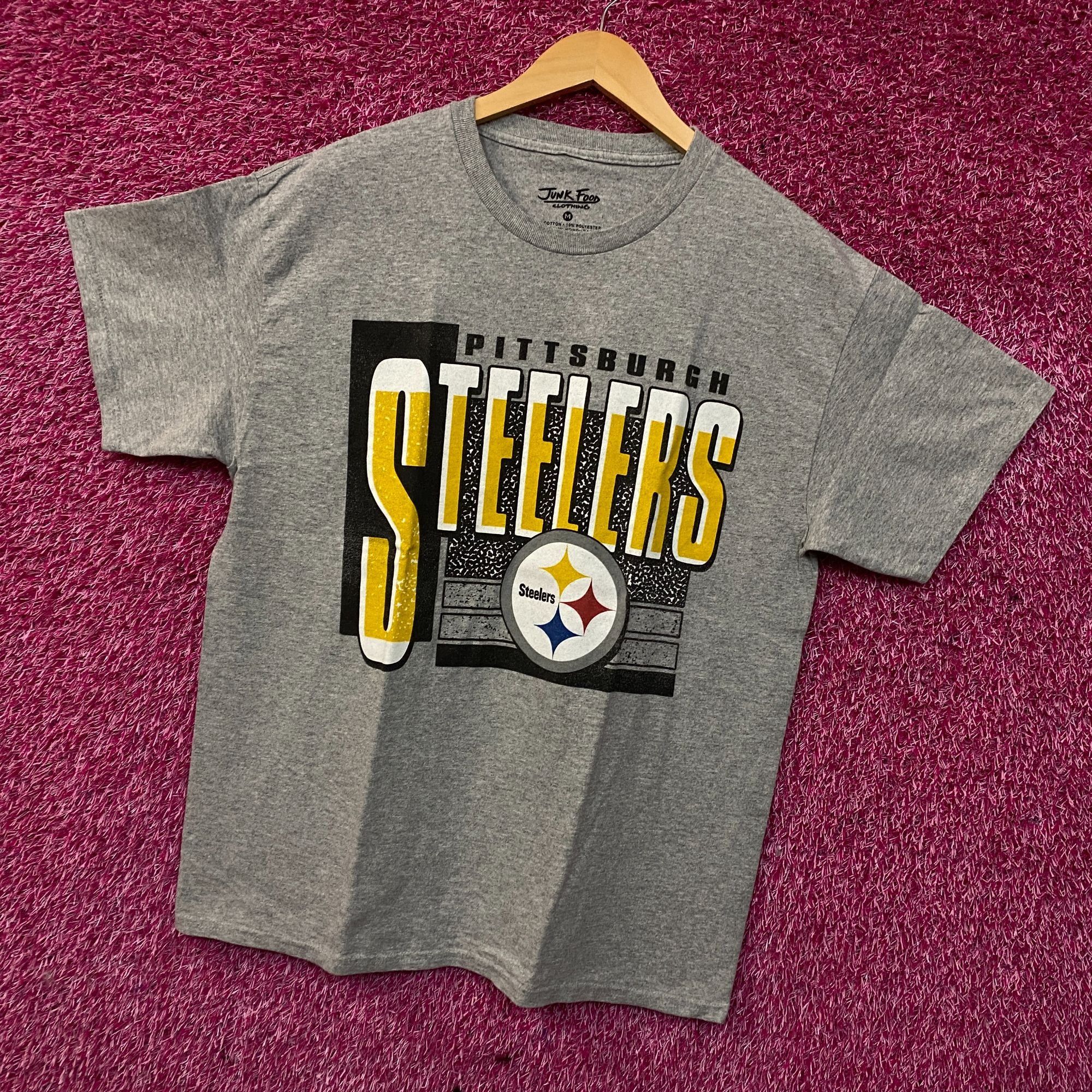 Junk Food NFL Franchise AFC North Pittsburgh Steelers Tshirt size Medi Size US M / EU 48-50 / 2 - 3 Thumbnail