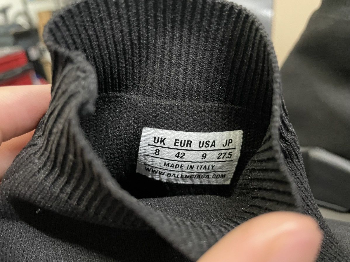 Balenciaga Balenciaga Speed LT Knit Sneaker Black Size US 9 / EU 42 - 15 Thumbnail