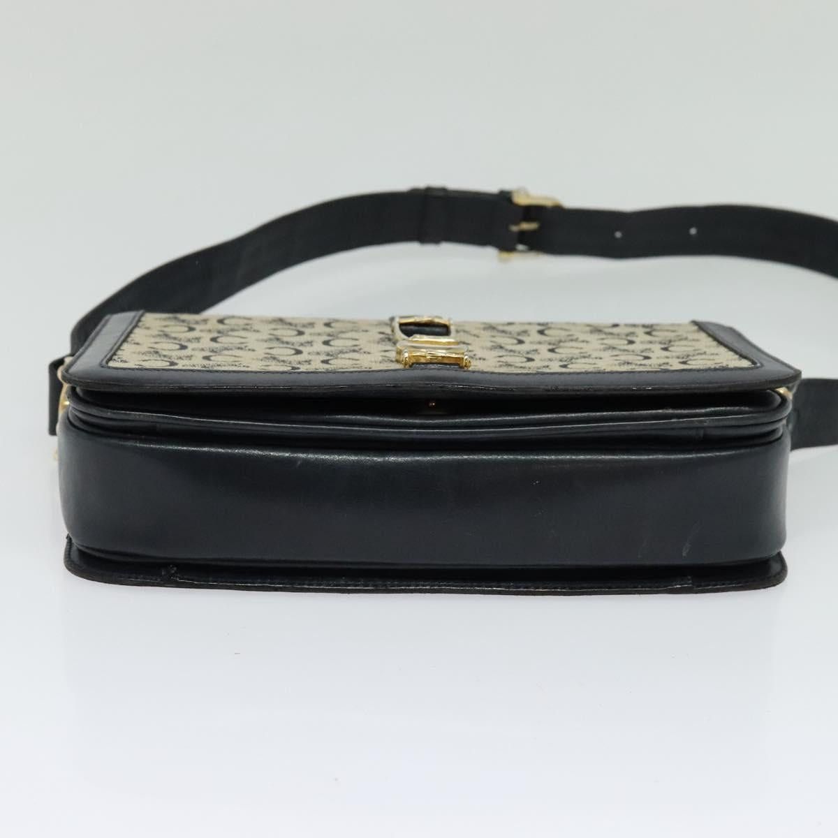 Celine CELINE C Sulky Shoulder Bag Canvas Navy Gold Size ONE SIZE - 9 Thumbnail