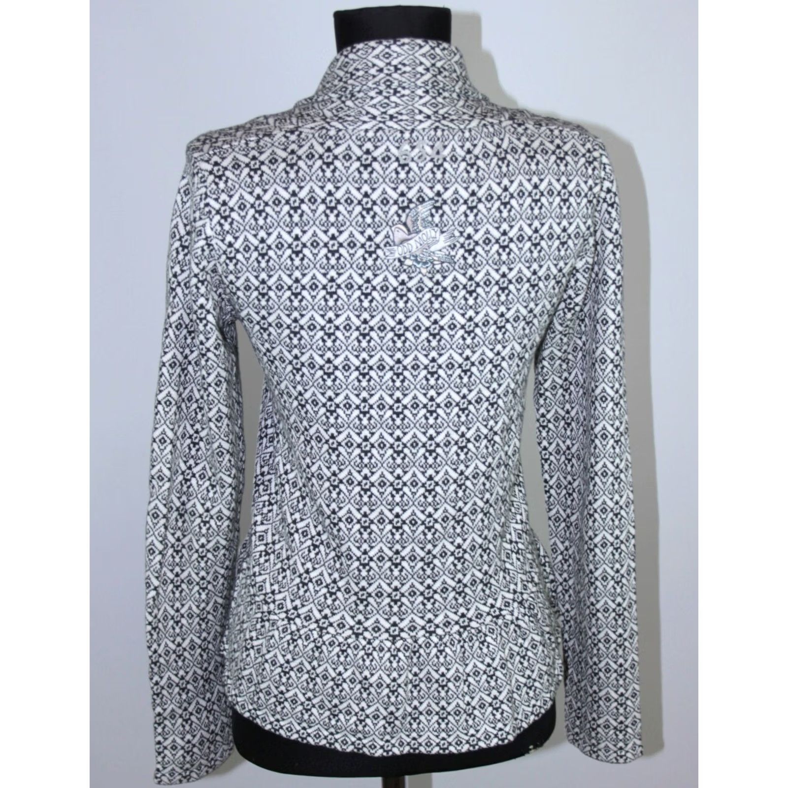 Vintage Odd Molly womens grey cotton cardigan jumper Size 1 V-Neck Size XS / US 0-2 / IT 36-38 - 3 Thumbnail