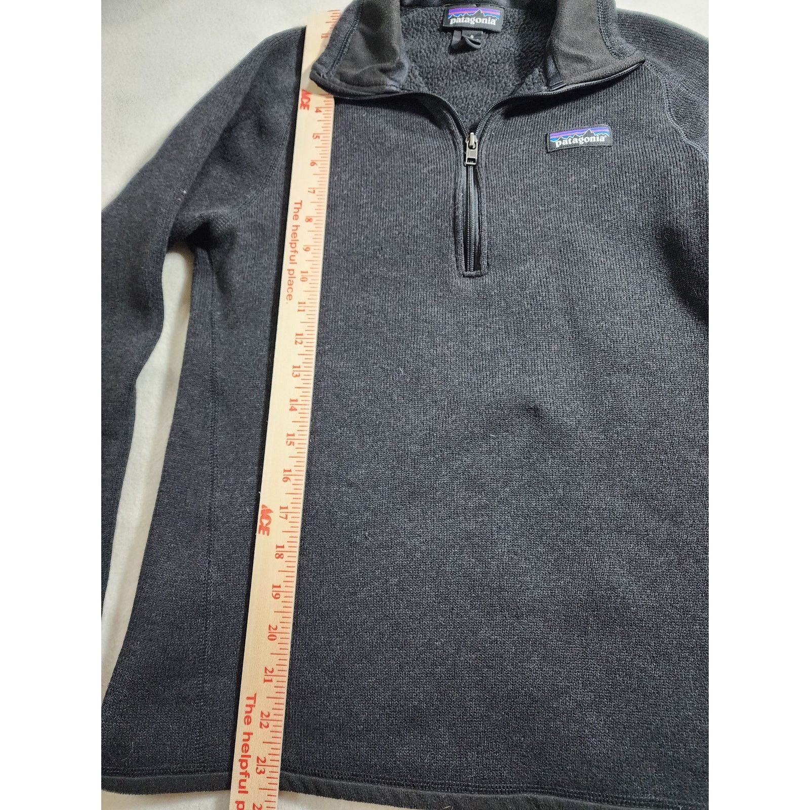 Patagonia Patagonia Better Sweater 1/4 Zip Knit Fleece Women's S Black Size S / US 4 / IT 40 - 8 Thumbnail