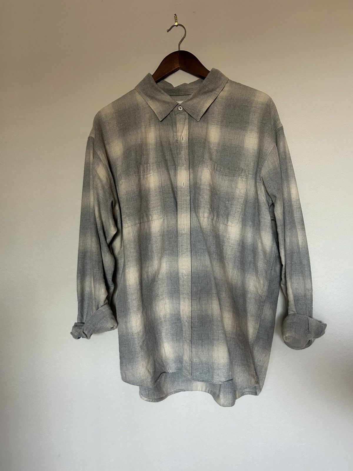 Frame Frame Grey & Cream Flannel Size US XL / EU 56 / 4 - 2 Thumbnail