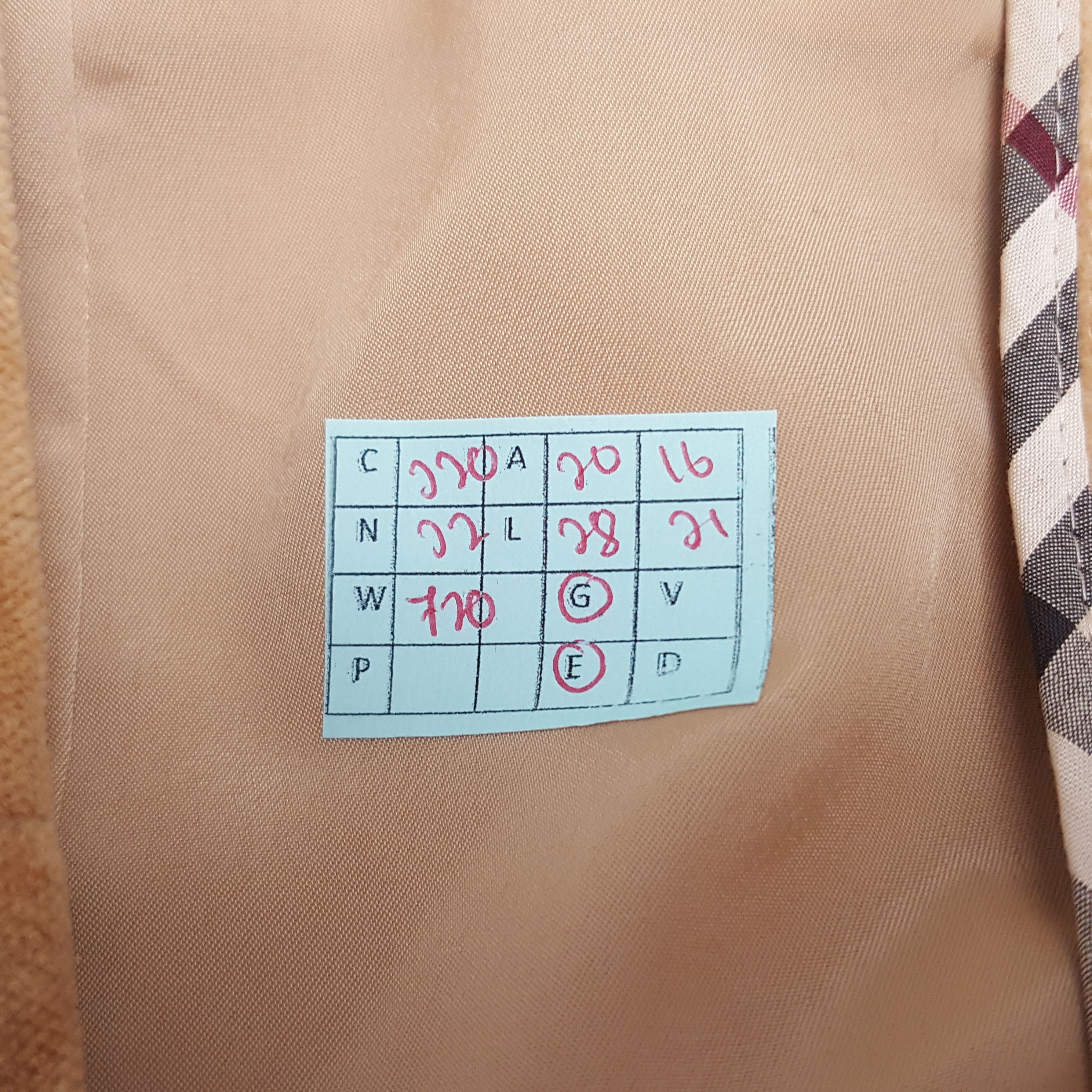 Burberry × Vintage Vintage Burberry London Custom Spell Out Button Up Jacket Size S / US 4 / IT 40 - 7 Thumbnail