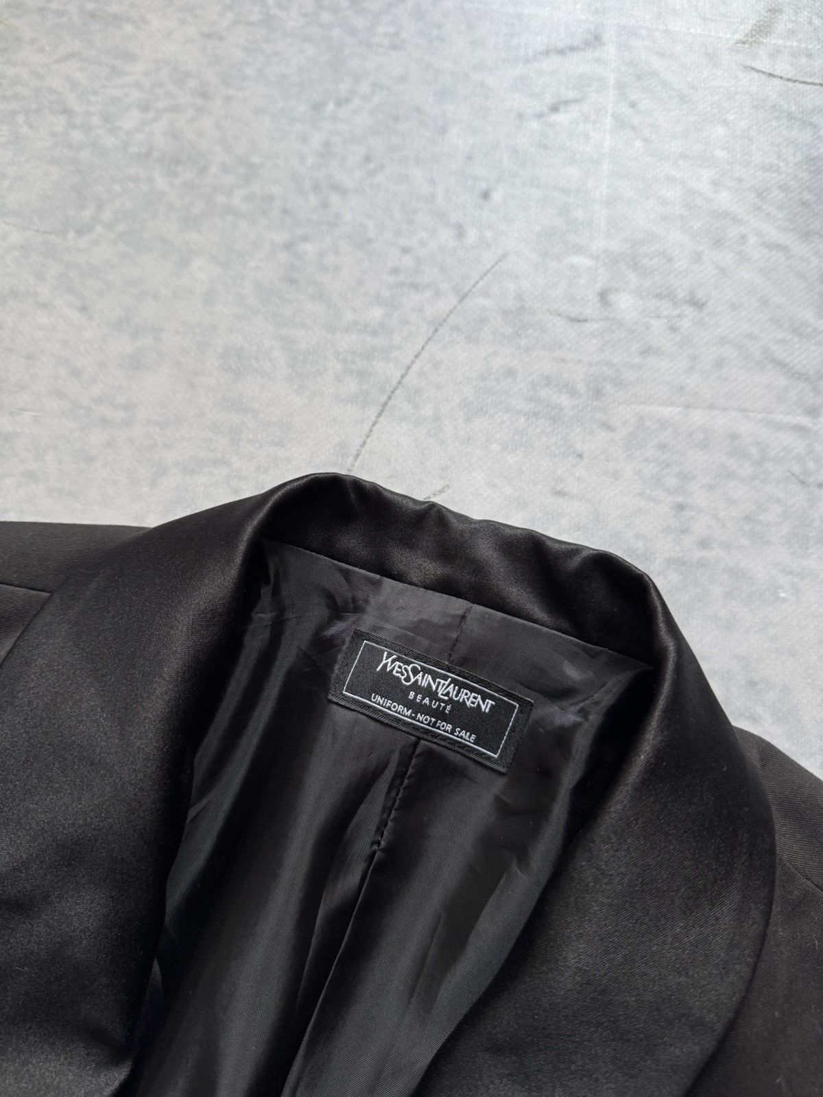 Saint Laurent Paris × Vintage × Yves Saint Laurent 👩‍💼Yves Saint Laurent Beauty 00s luxury blazer Size S / US 4 / IT 40 - 7 Thumbnail