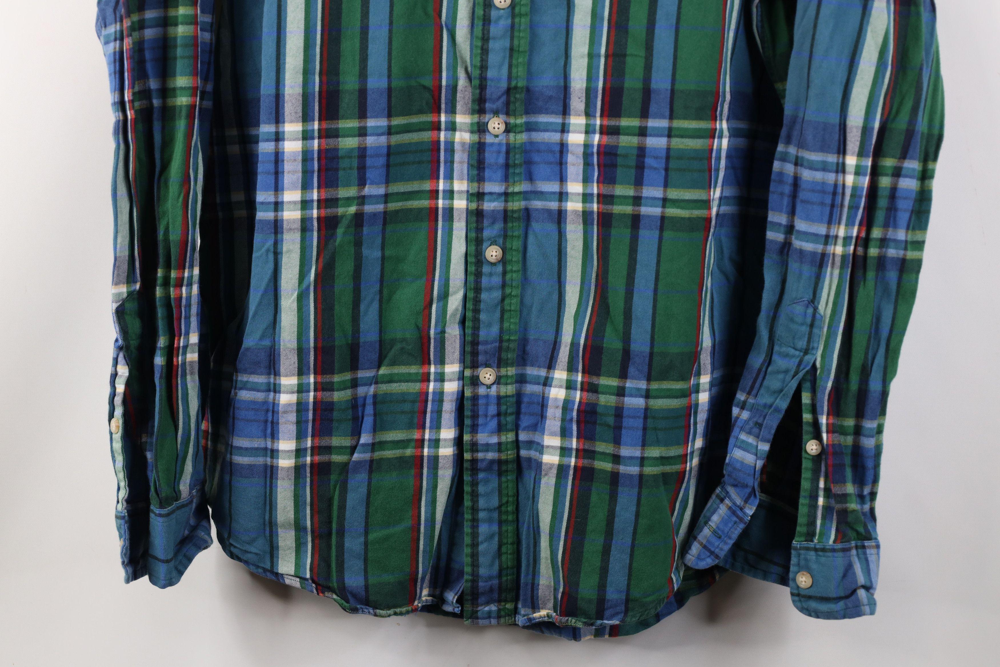 Polo Ralph Lauren Vintage 90s Ralph Lauren Fit Flannel Button Down Shirt Size US L / EU 52-54 / 3 - 3 Thumbnail