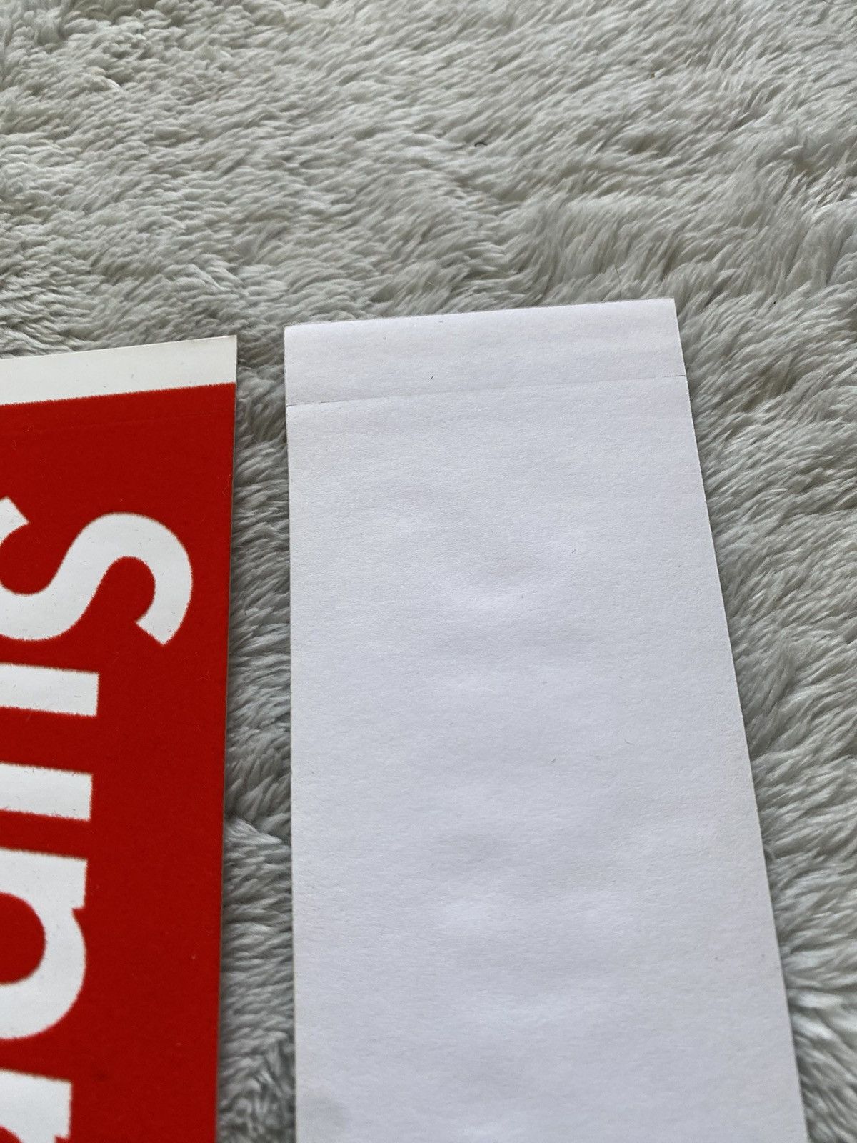 Supreme Supreme box logo sticker felt set of 2 authentic Size ONE SIZE - 5 Thumbnail
