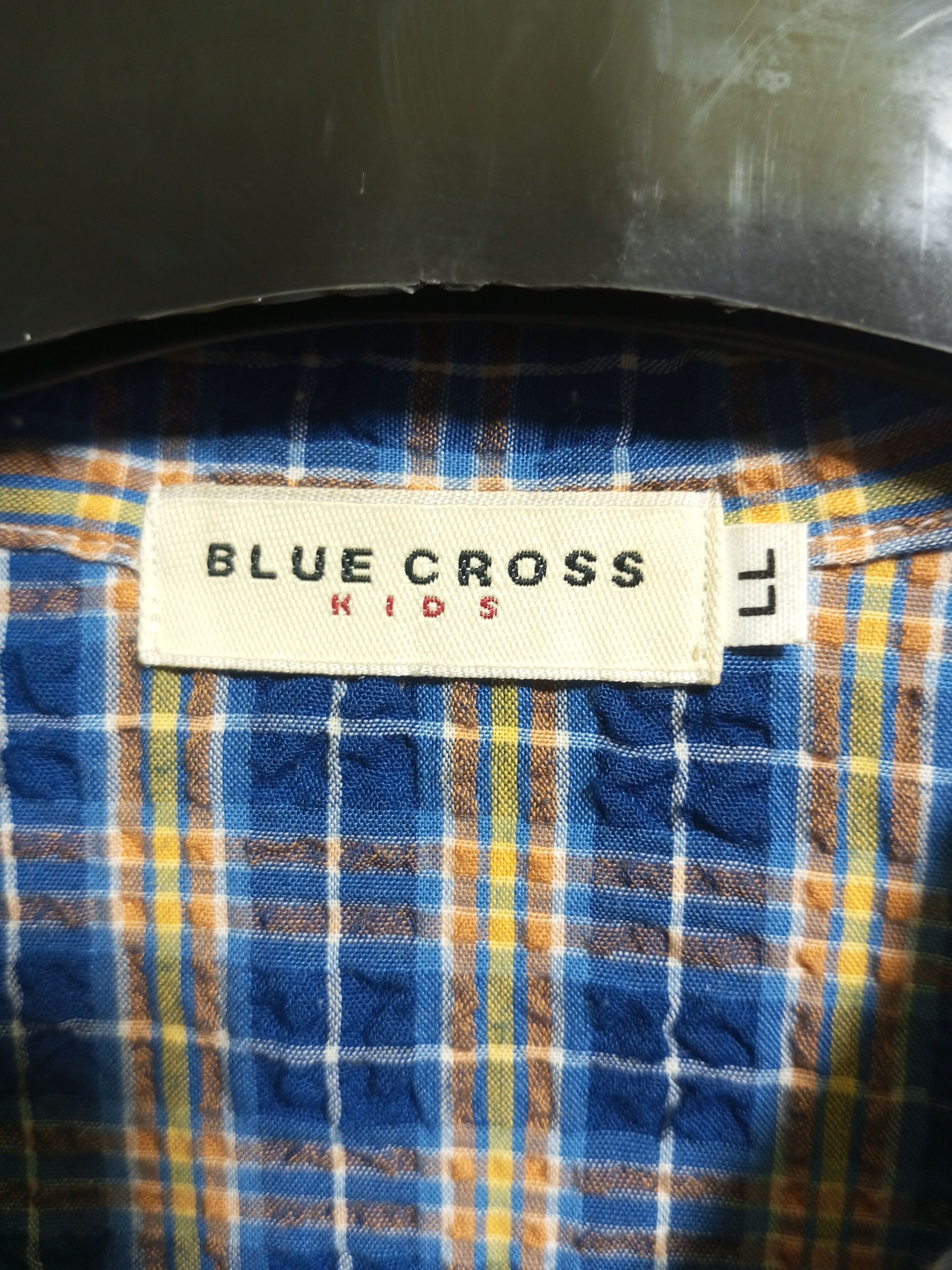 Hysteric Glamour Vintage blue cross hip hop button up shirt Size US L / EU 52-54 / 3 - 12 Thumbnail