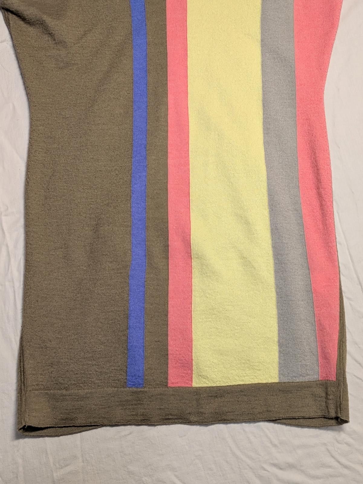 Malo Malo Luxurious Cashmere Silk Blend Mini Colorblock Dress S Size S / US 4 / IT 40 - 3 Thumbnail