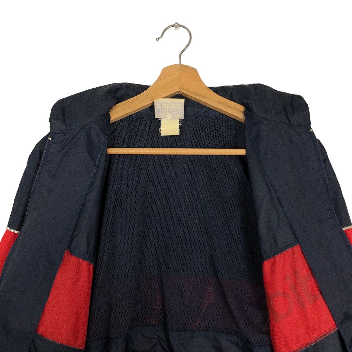 Adidas 🔥90’s Vintage Bomber Jacket Adidas Block Colour Big Logo Size US M / EU 48-50 / 2 - 11 Thumbnail