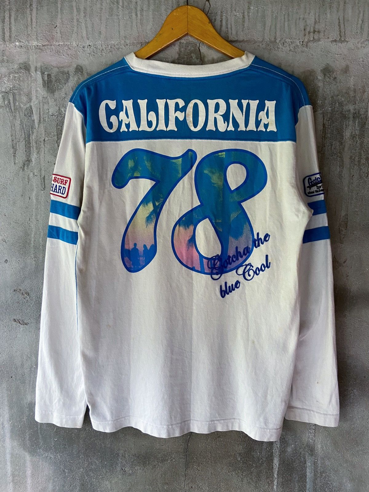 Japanese Brand LIFE IS SURF SURF HARD LONG SLEEVE Size US M / EU 48-50 / 2 - 3 Thumbnail