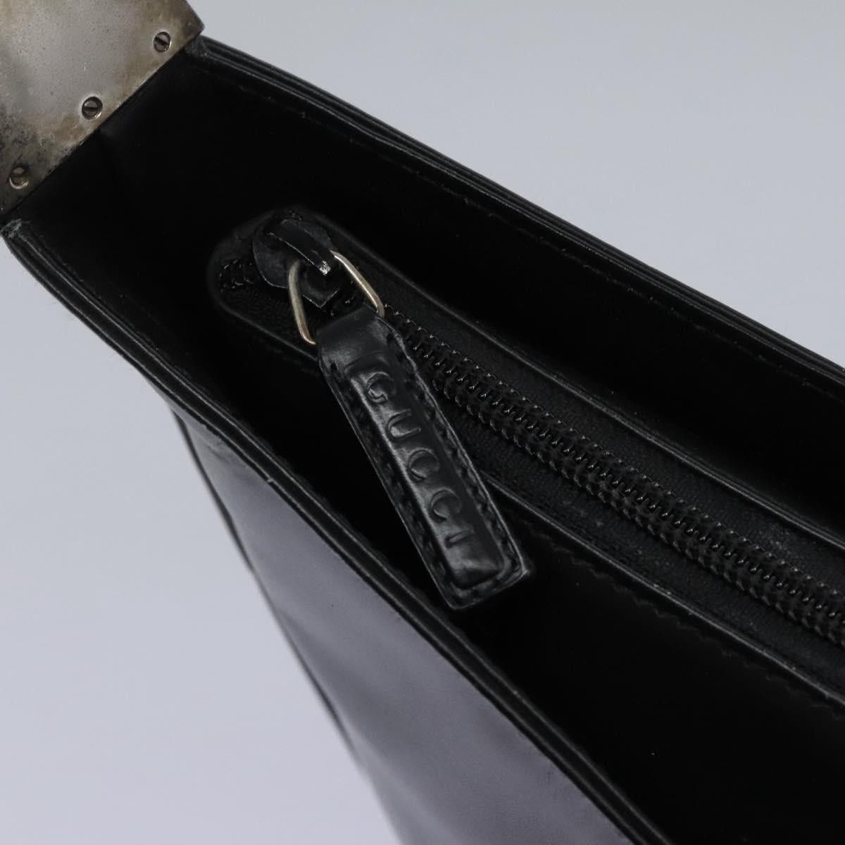 Gucci GUCCI Shoulder Bag Leather Black Size ONE SIZE - 16 Thumbnail