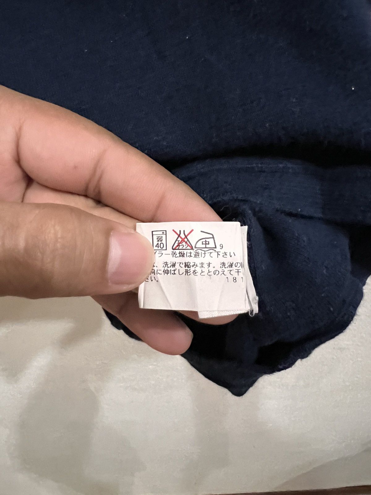 Indigo × Okura Okura Japan Plain Tshirt Size US S / EU 44-46 / 1 - 6 Thumbnail
