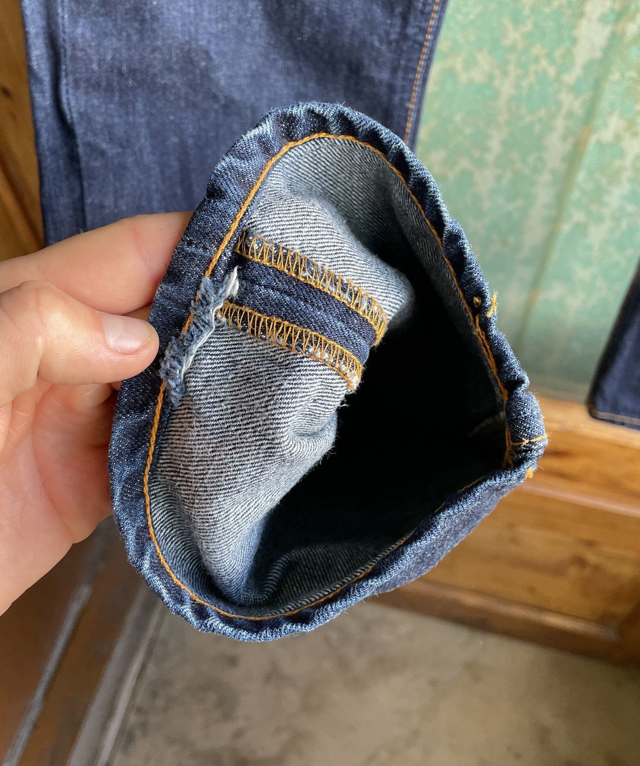 Nudie Jeans Nudie Jeans Grim Tim Dry Ring Men’s Pants Trousers 34x32 Size US 34 / EU 50 - 8 Thumbnail