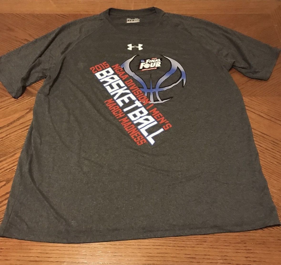 NCAA × Under Armour 2015 Men’s March Madness T Shirt NCAA Under Armour XLarge Size US XL / EU 56 / 4 - 1 Thumbnail