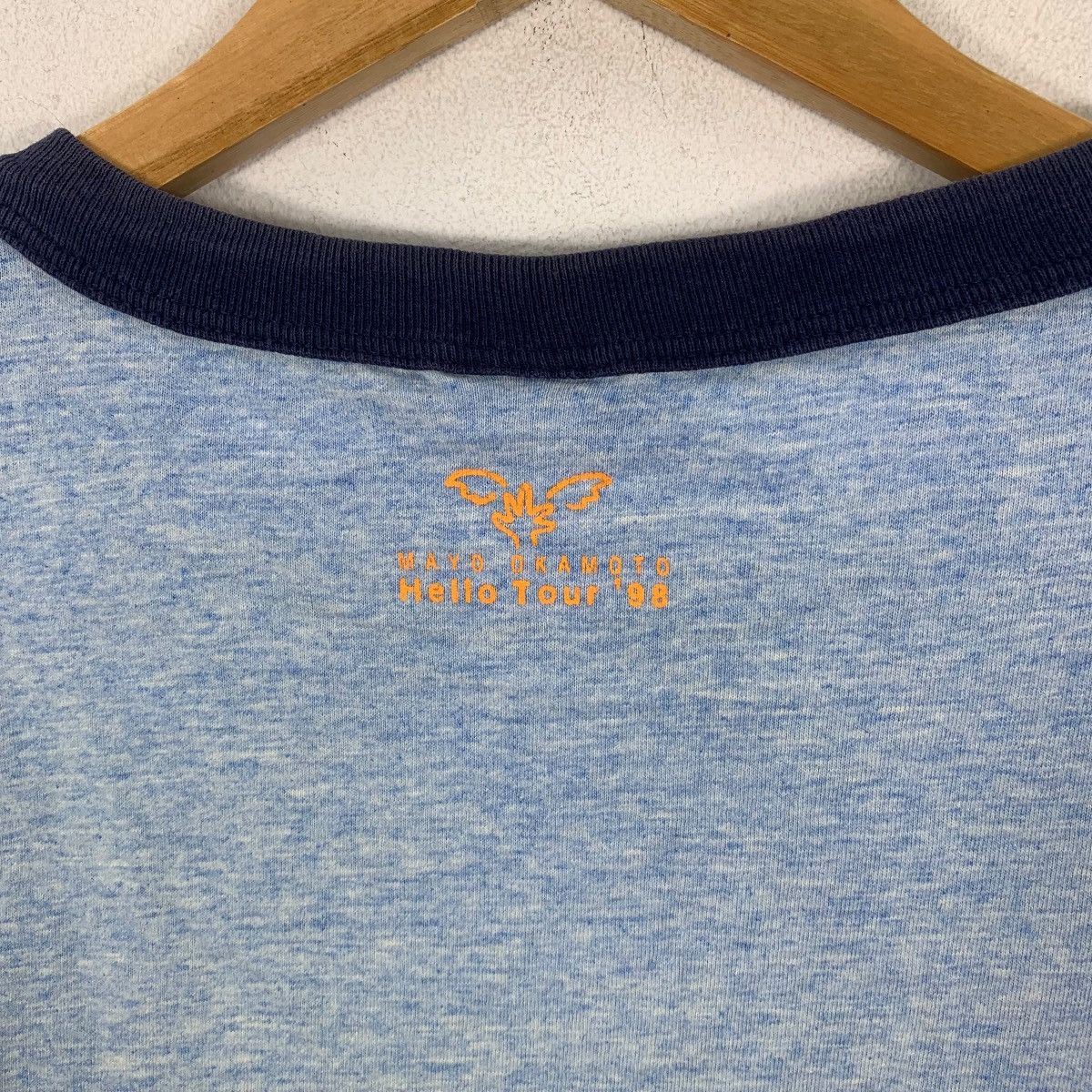 Vintage Vintage 1998 MAYO OKAMOTO HELLO Tomorrow Tee Shirt Top Japan Size US M / EU 48-50 / 2 - 7 Thumbnail
