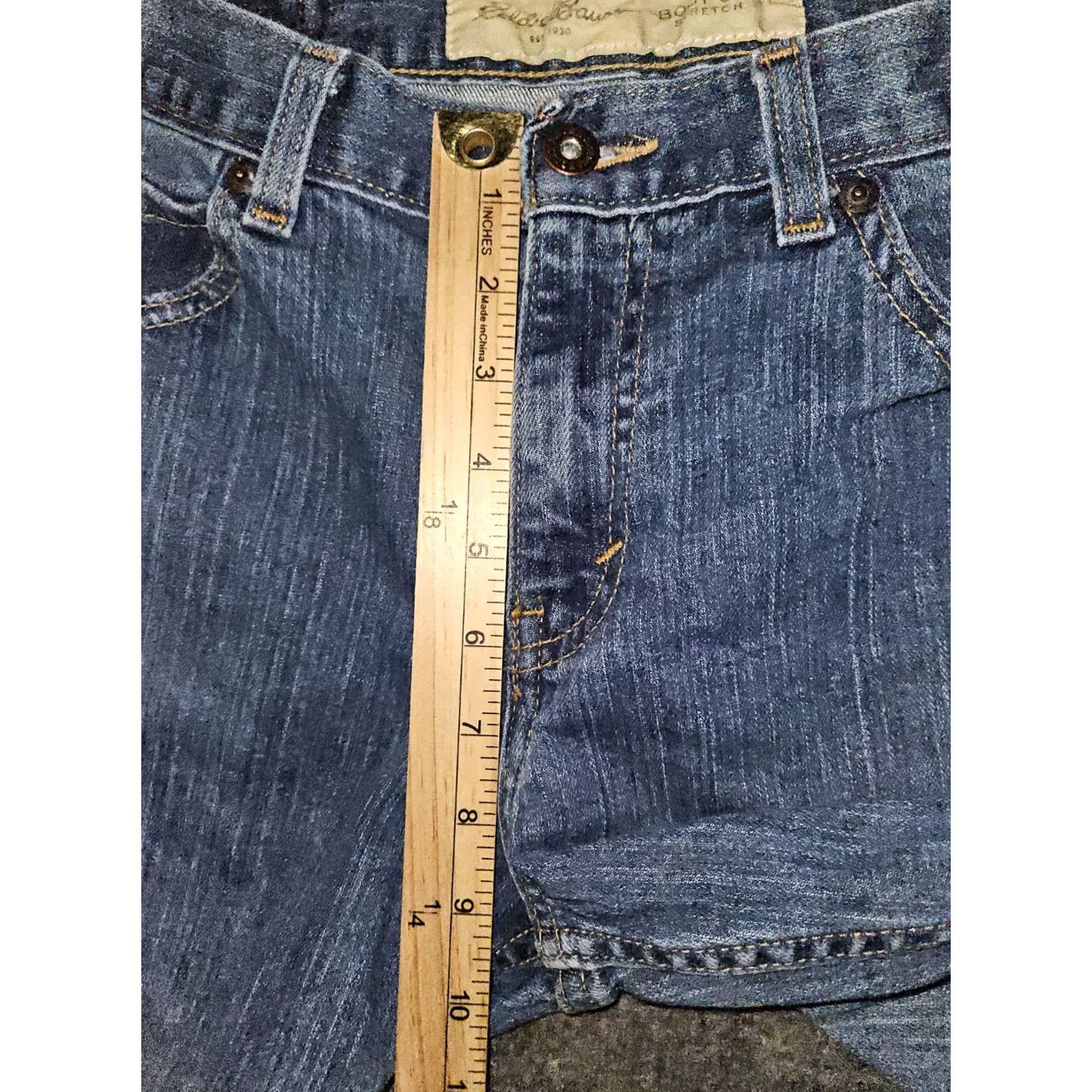 Eddie Bauer Eddie Bauer Bootcut Jeans Women's 8 Regular Mid Blue Denim Stretch 90s Nature Casual Outdoor Jeans Women Regular Size 8 Mens Womens Size 30" / US 8 / IT 44 - 5 Thumbnail