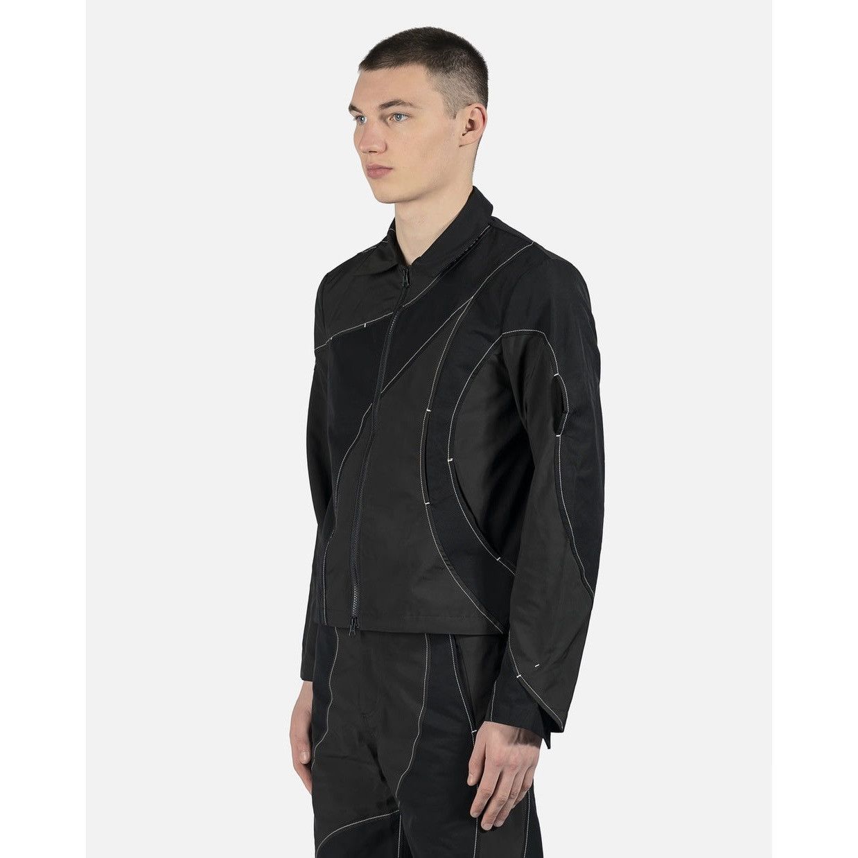 POST ARCHIVE FACTION (PAF) 4.0+ Jacket Center zip drizzler contrast stitch technical Size US M / EU 48-50 / 2 - 16 Thumbnail