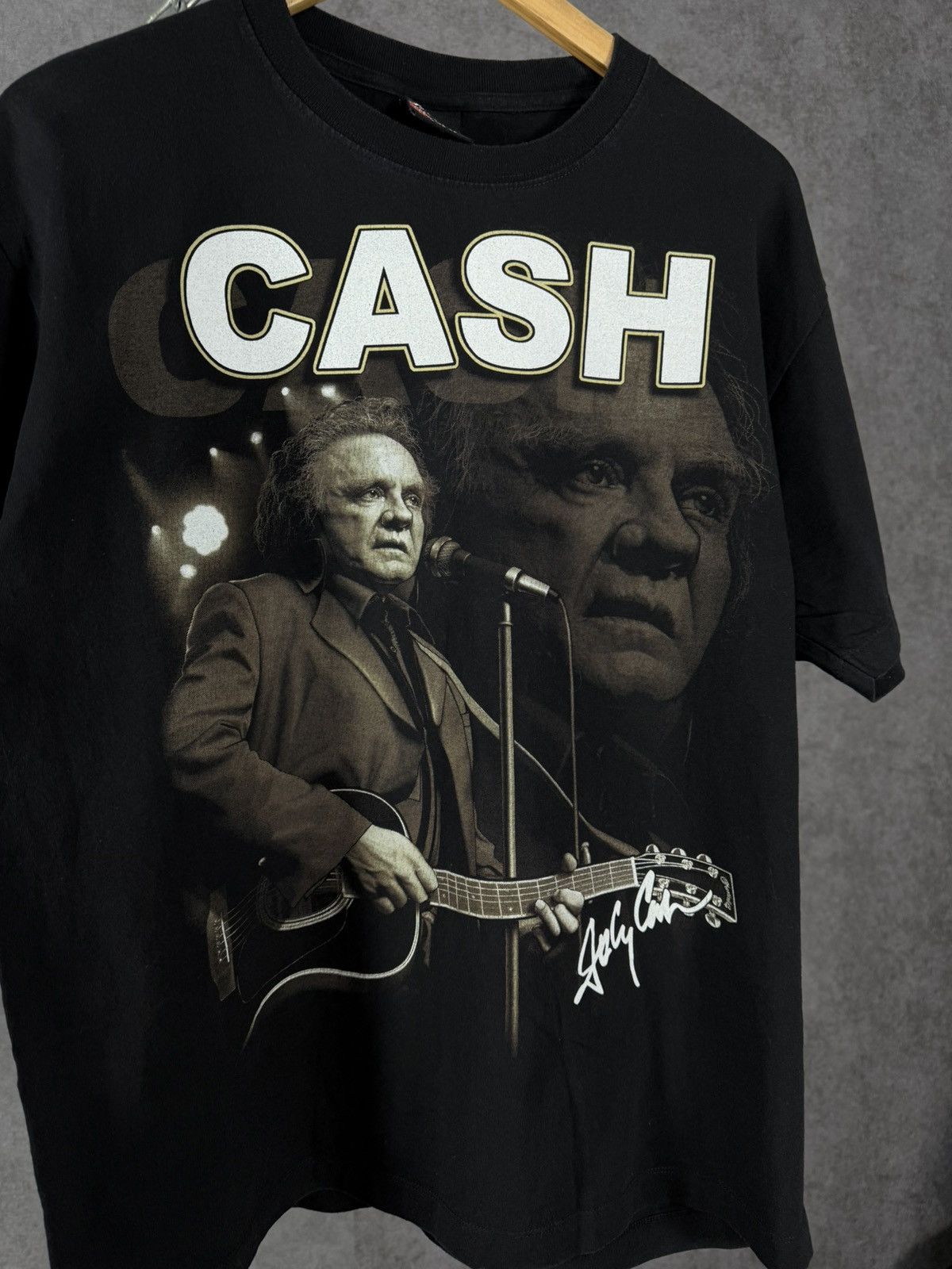 Band Tees Johnny Cash rock band tee Size US L / EU 52-54 / 3 - 3 Thumbnail