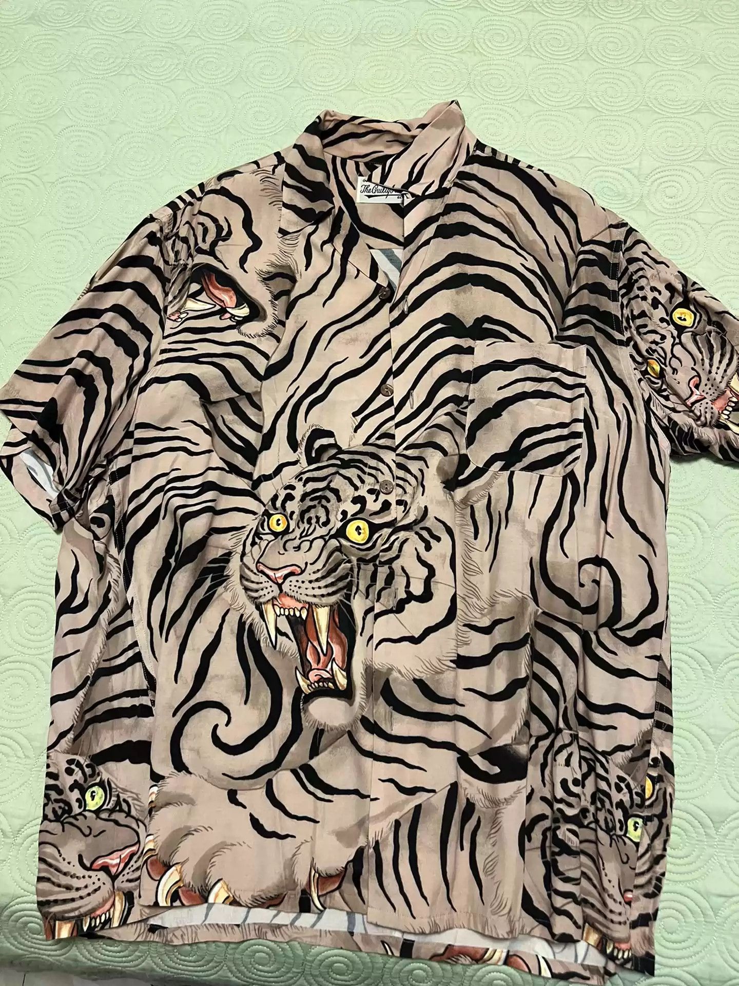 Wacko Maria Tim Lehi X Wacko Maria 21Ss Tiger Hawaiian Shirt | Grailed