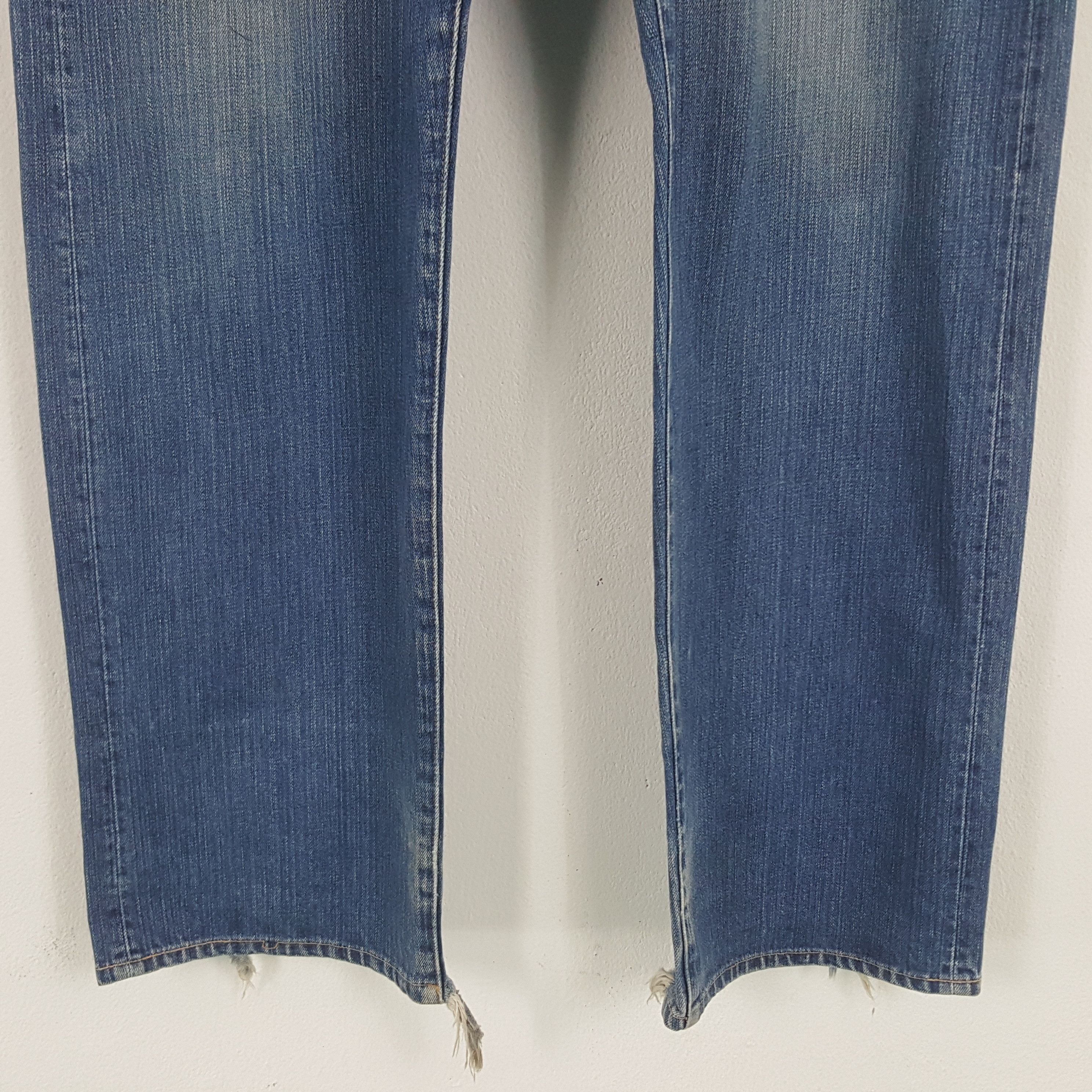 Evisu × Vintage Vintage Evisu Japan Custom Daicock Art Denim Jeans Size US 35 - 6 Thumbnail