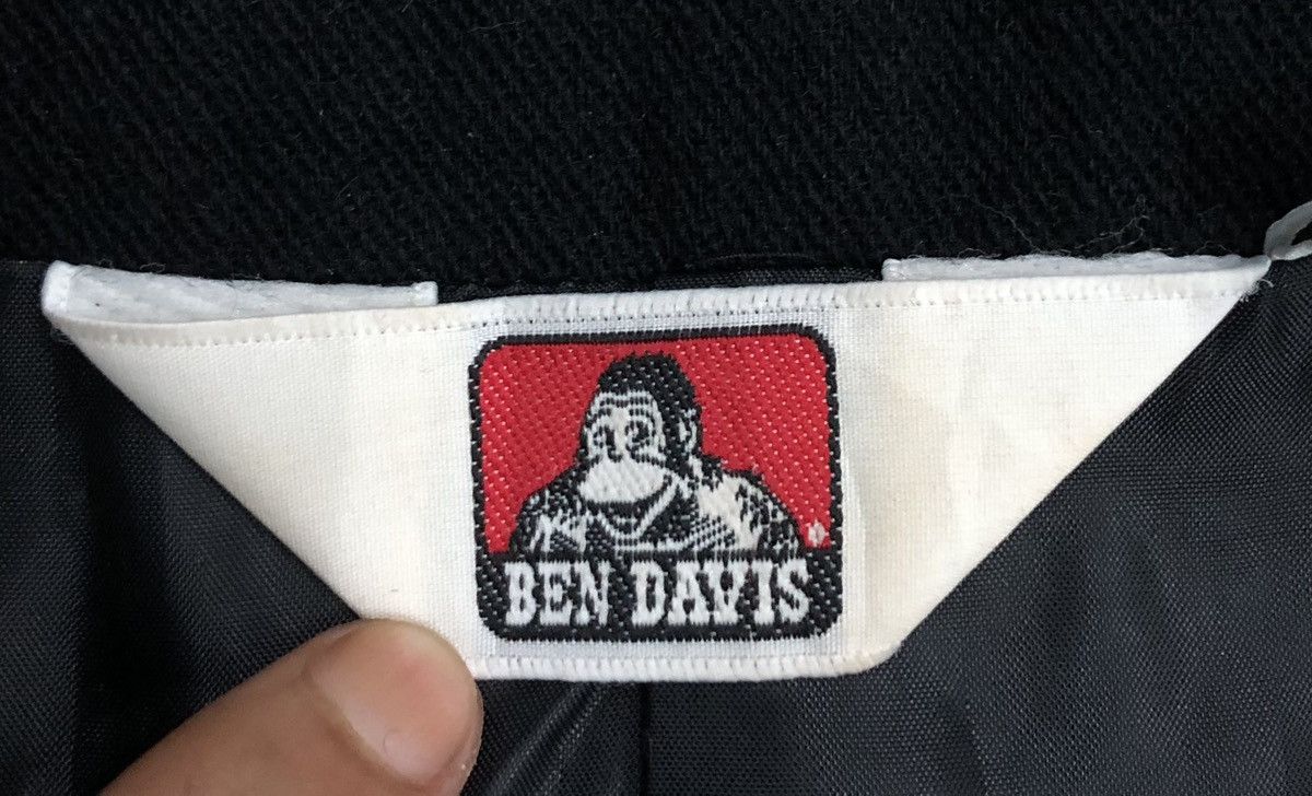 Ben Davis × Vintage Ben Davis Wool Blend Work Vest - Black - Size L Size US L / EU 52-54 / 3 - 12 Thumbnail