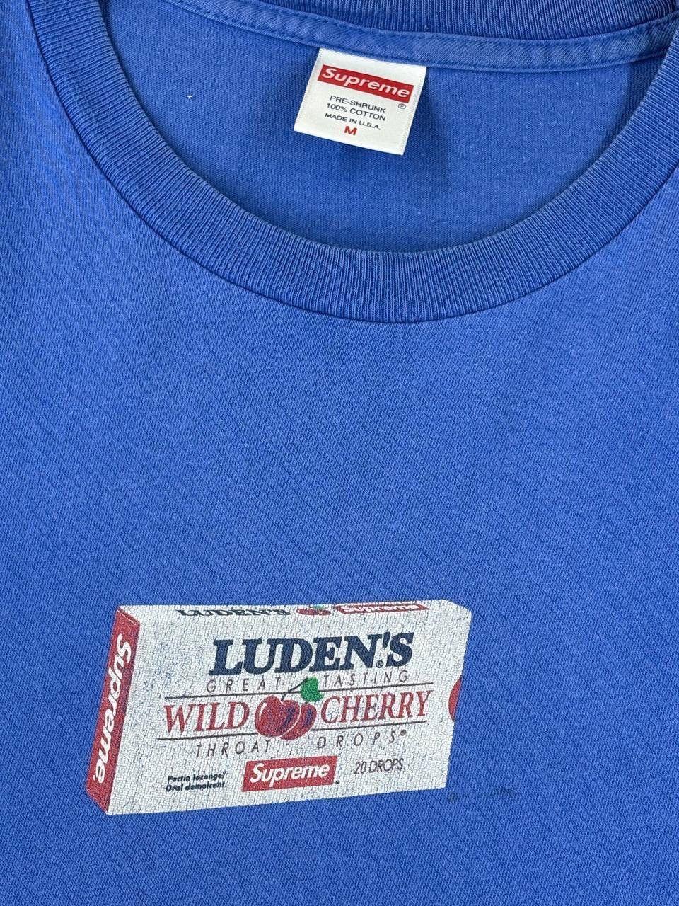 Supreme Supreme blue wild cherry printed t-shirt M Size US M / EU 48-50 / 2 - 5 Thumbnail