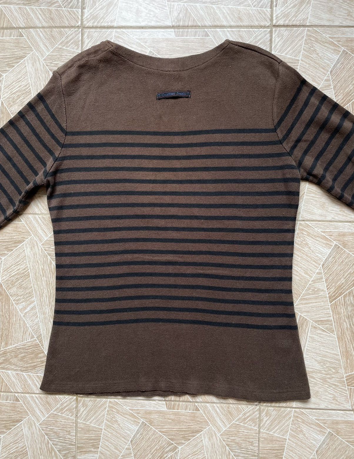 Japanese Brand × Jean Paul Gaultier Archive Jean Paul Gaultier Eiffel Tower Lampo Knit’s Sweater Size M / US 6-8 / IT 42-44 - 7 Thumbnail