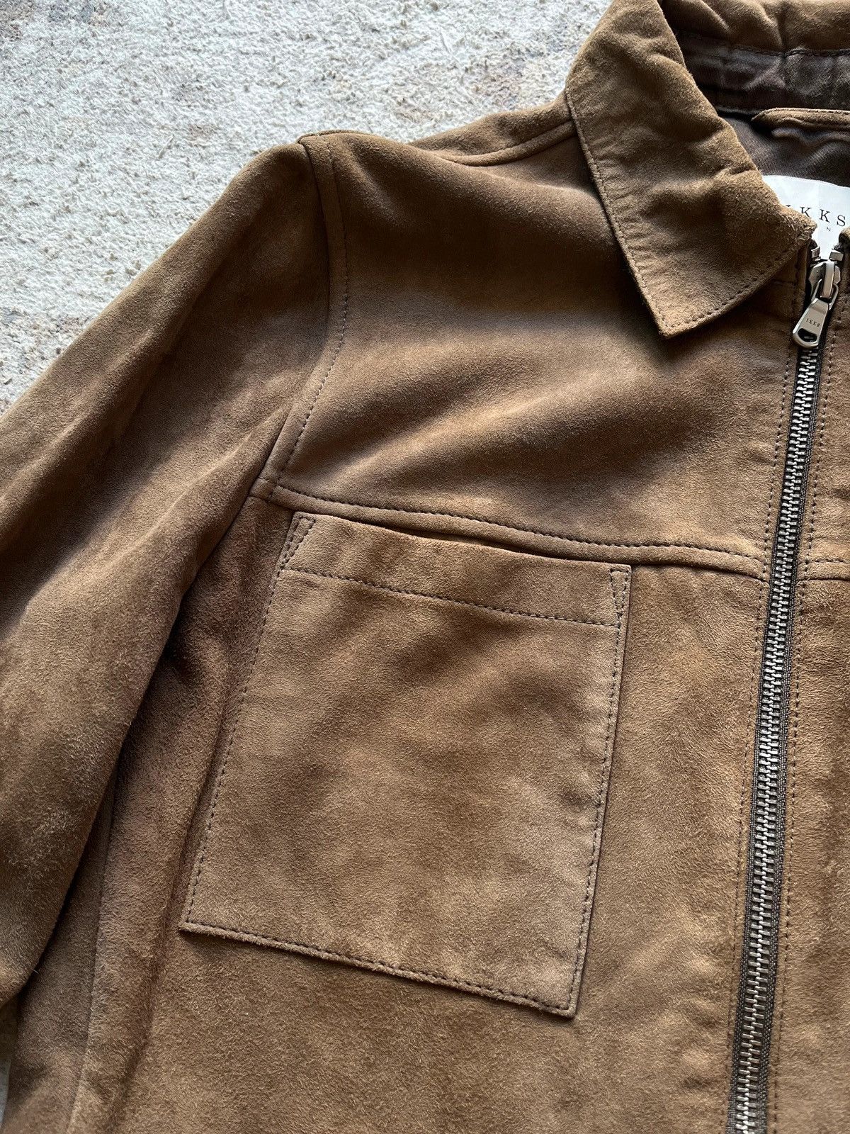 IKKS IKKS Mens 2017 Goat Leather Jacket Sz S High Quality Size US S / EU 44-46 / 1 - 13 Thumbnail