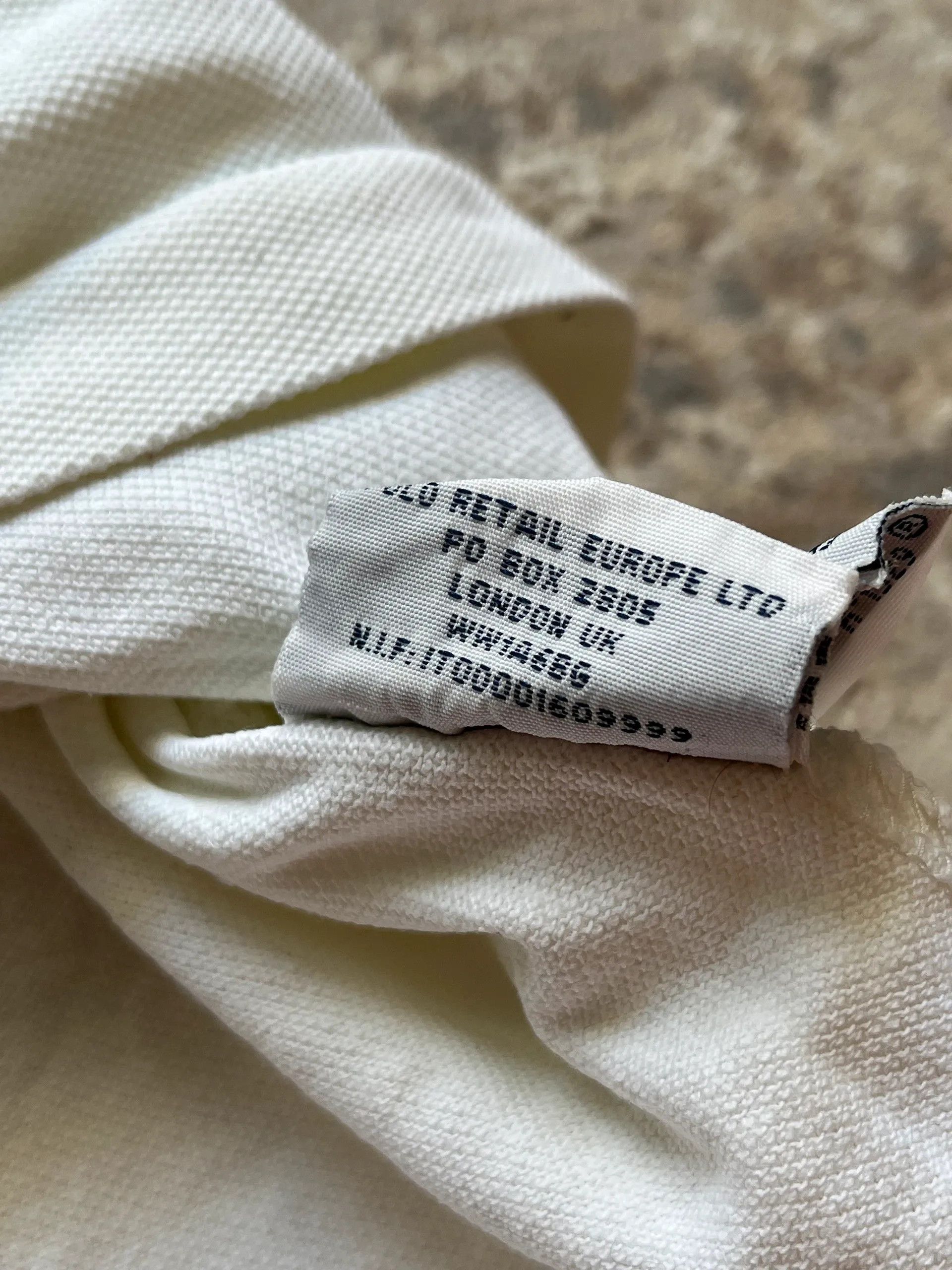 Polo Ralph Lauren Polo Ralph Lauren Small Pony Polo Pocket Shirt White Sz L Size US L / EU 52-54 / 3 - 5 Thumbnail