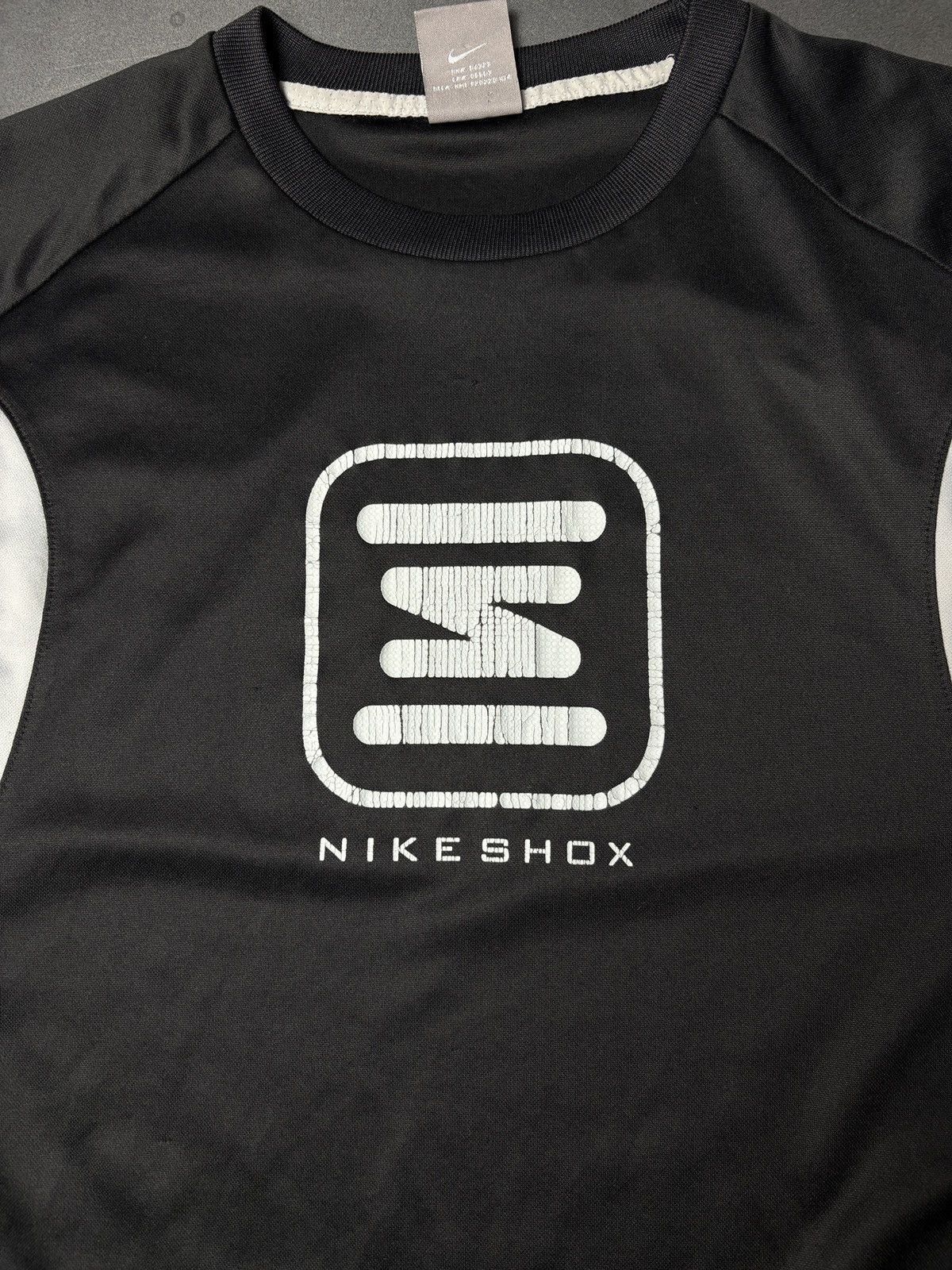 Nike Vintage Nike Shox Shirt Active 2000s Silver Tag Jersey Drill Size US S / EU 44-46 / 1 - 7 Thumbnail