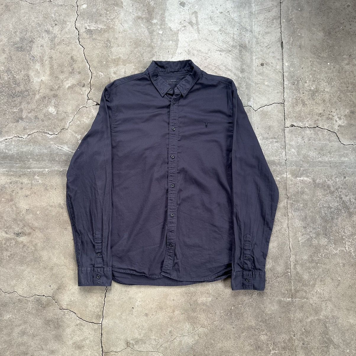 Allsaints × Japanese Brand Shirt Allsaints caligula LS Size US XL / EU 56 / 4 - 1 Thumbnail