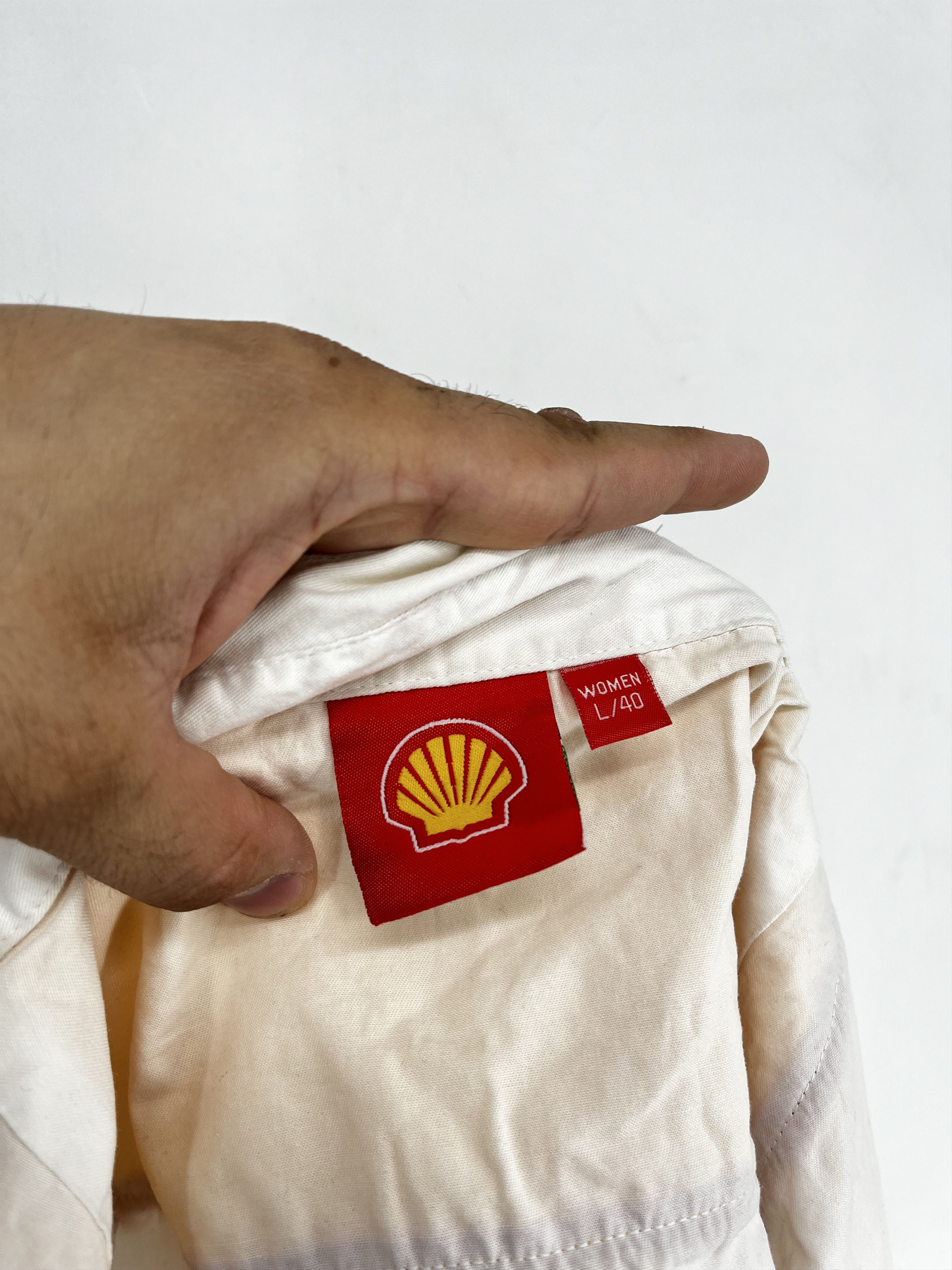 Ferrari × Formula 1 FERRARI T SHIRT JERSEY RACING FORMULA ONE SHELL OFFICIAL Size L / US 10 / IT 46 - 8 Thumbnail