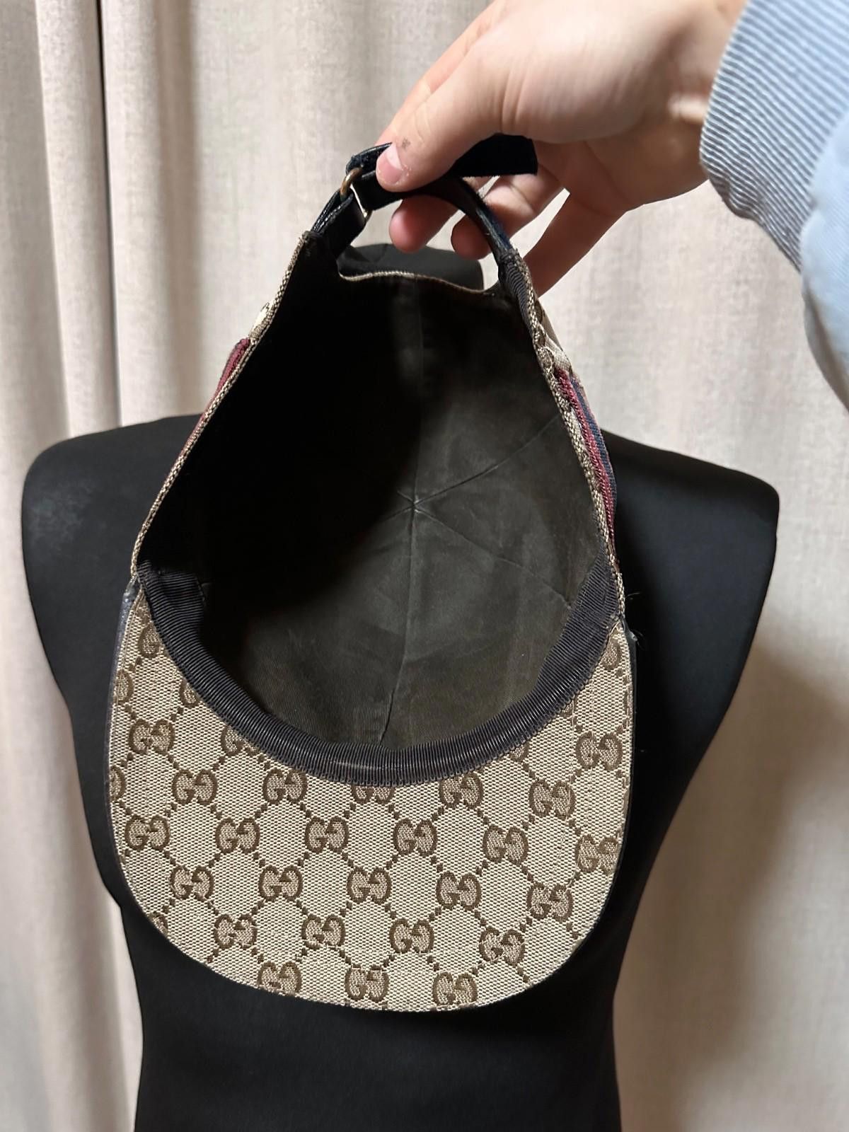 Gucci Gucci Basketball Cap Monogram Brown Size ONE SIZE - 7 Thumbnail