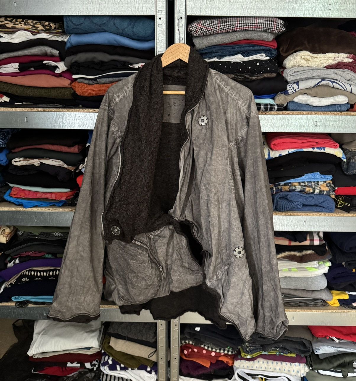 Rundholz Barbara Speer 2size avantgarde relaxed jacket coat overdized Size M / US 6-8 / IT 42-44 - 18 Thumbnail