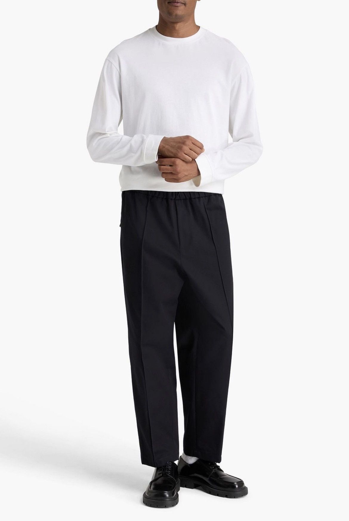 Jil Sander Jil Sander Sharp Wool Gabardine Trousers Size 46 Size US 30 / EU 46 - 1 Thumbnail
