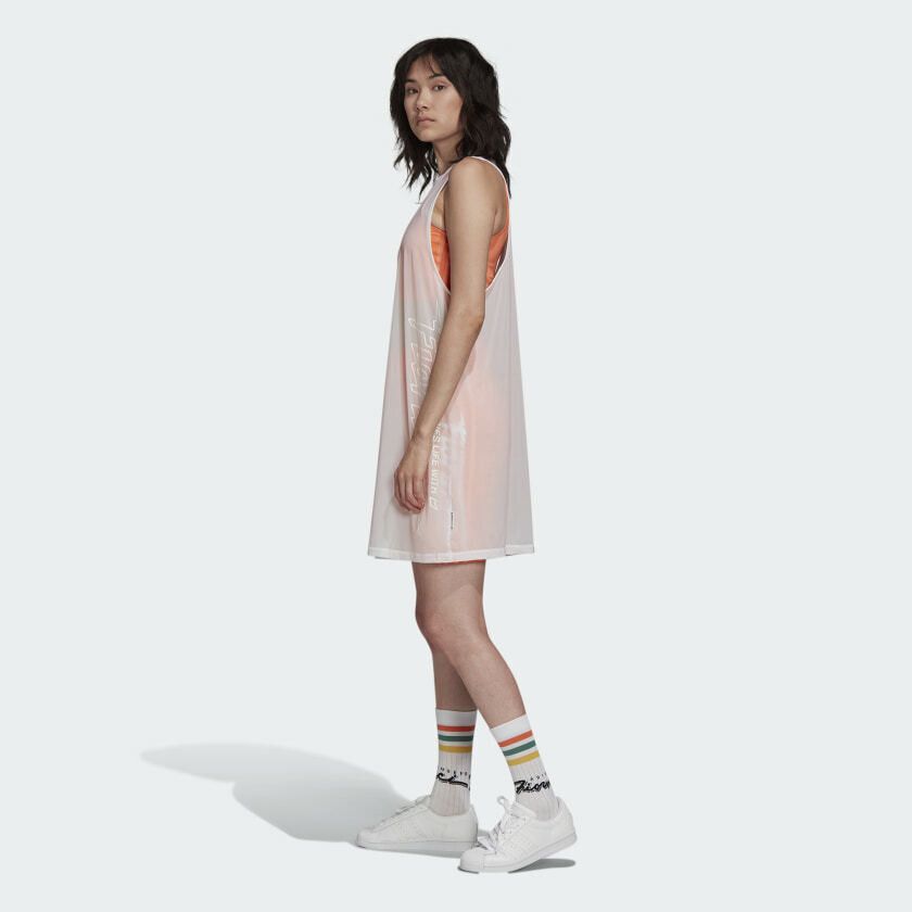 Adidas Adidas x Fiorucci FL4140 Retro Dress White ( M ) Size M / US 6-8 / IT 42-44 - 5 Thumbnail