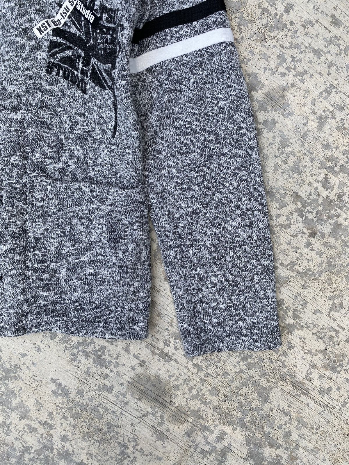 Hysteric Glamour Ba-tsu studio punk style union jack tweed sweater Size S / US 4 / IT 40 - 6 Thumbnail