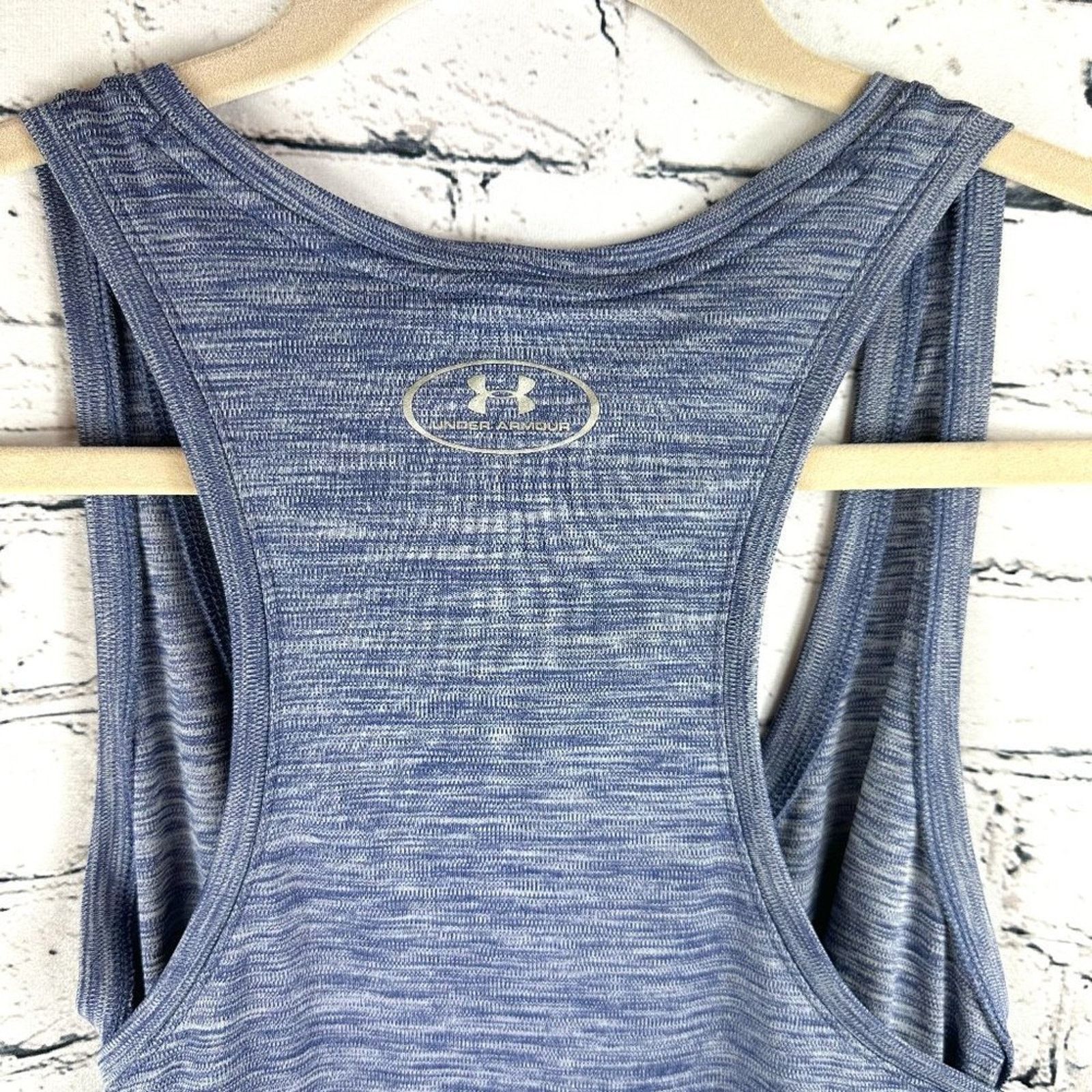 Under Armour Under Armour Loose Fit Racerback Tank Midnight Silver XL Size XL / US 12-14 / IT 48-50 - 12 Thumbnail