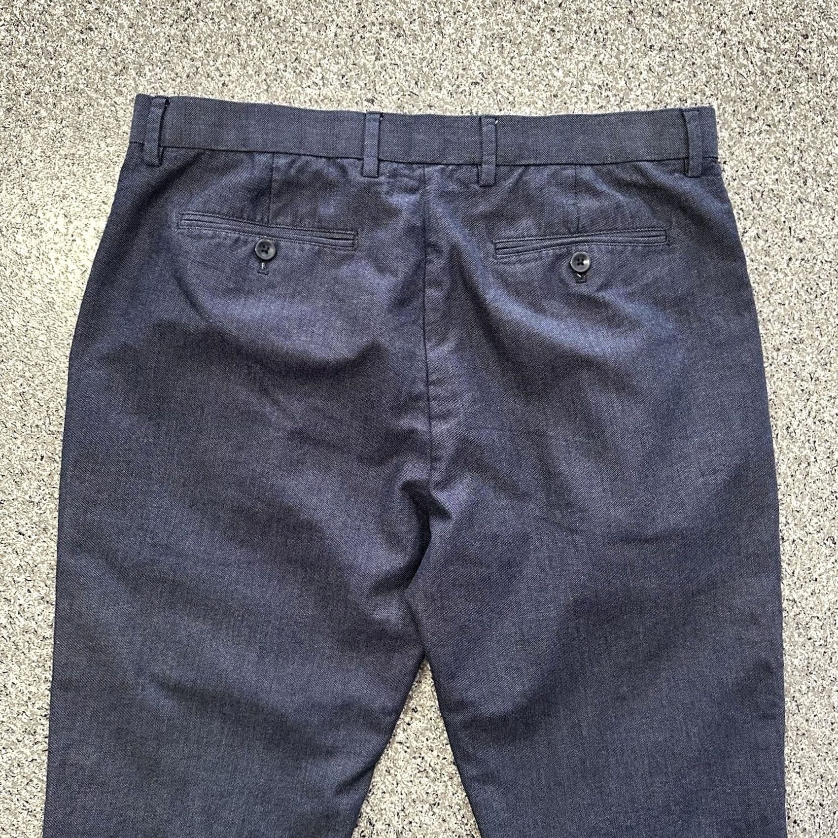 Banana Republic Banana Republic Kentfield Pants Mens 34x29 Blue Cotton Straight Chino Shirt Size US 34 / EU 50 - 5 Thumbnail