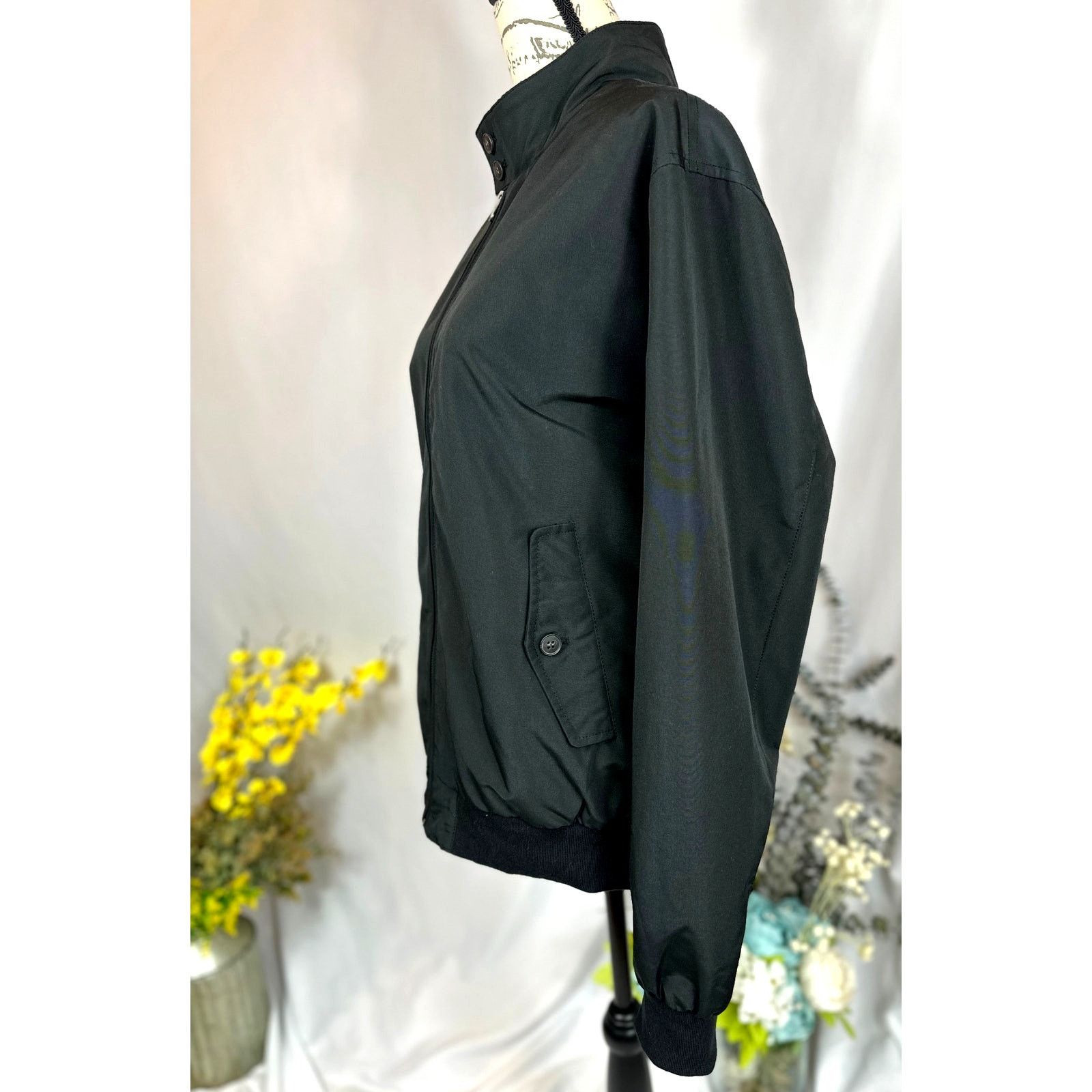 PIOMBO MP Piombo Men's Black Bomber Jacket Black XL Size US XL / EU 56 / 4 - 11 Thumbnail