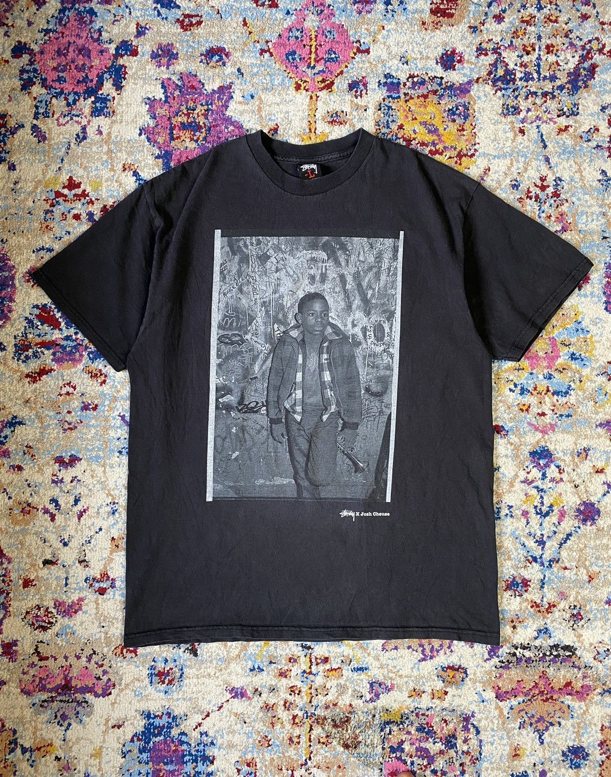 Stussy X Josh Cheuse Beastie Boys T-Shirt Hip Hop– VNTG Shop