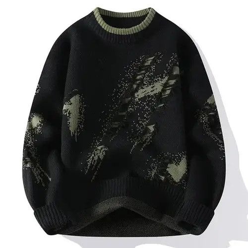 Japanese Brand × Vintage Street Ripped Knit Sweater Size US L / EU 52-54 / 3 - 3 Thumbnail