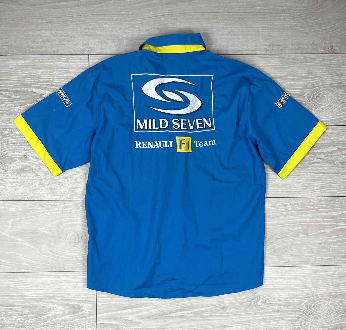 Formula 1 Renault Formula 1 Vintage Jarno Trulli Racing Team Shirt Size US L / EU 52-54 / 3 - 2 Thumbnail