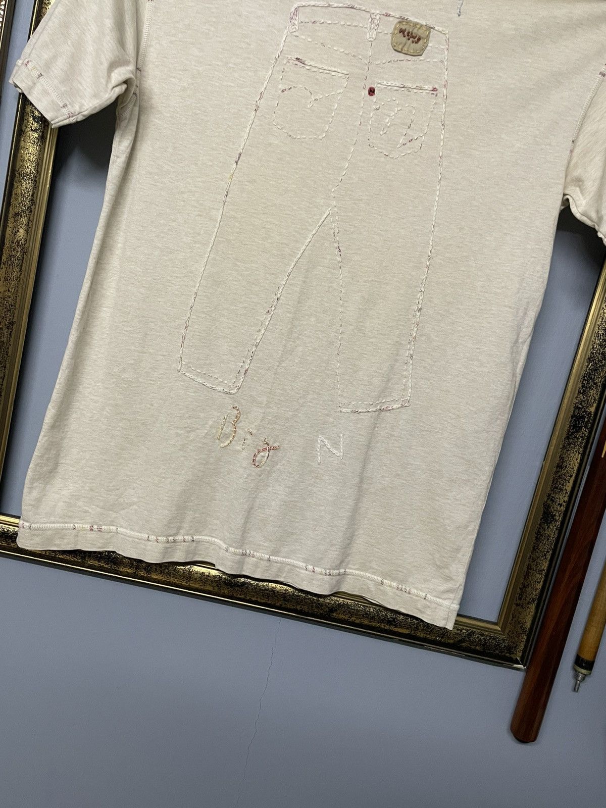 Designer × Japanese Brand × Vintage Vintage 90s Designer Nicole Club Denim Art Embroidery Faded Size US M / EU 48-50 / 2 - 3 Thumbnail