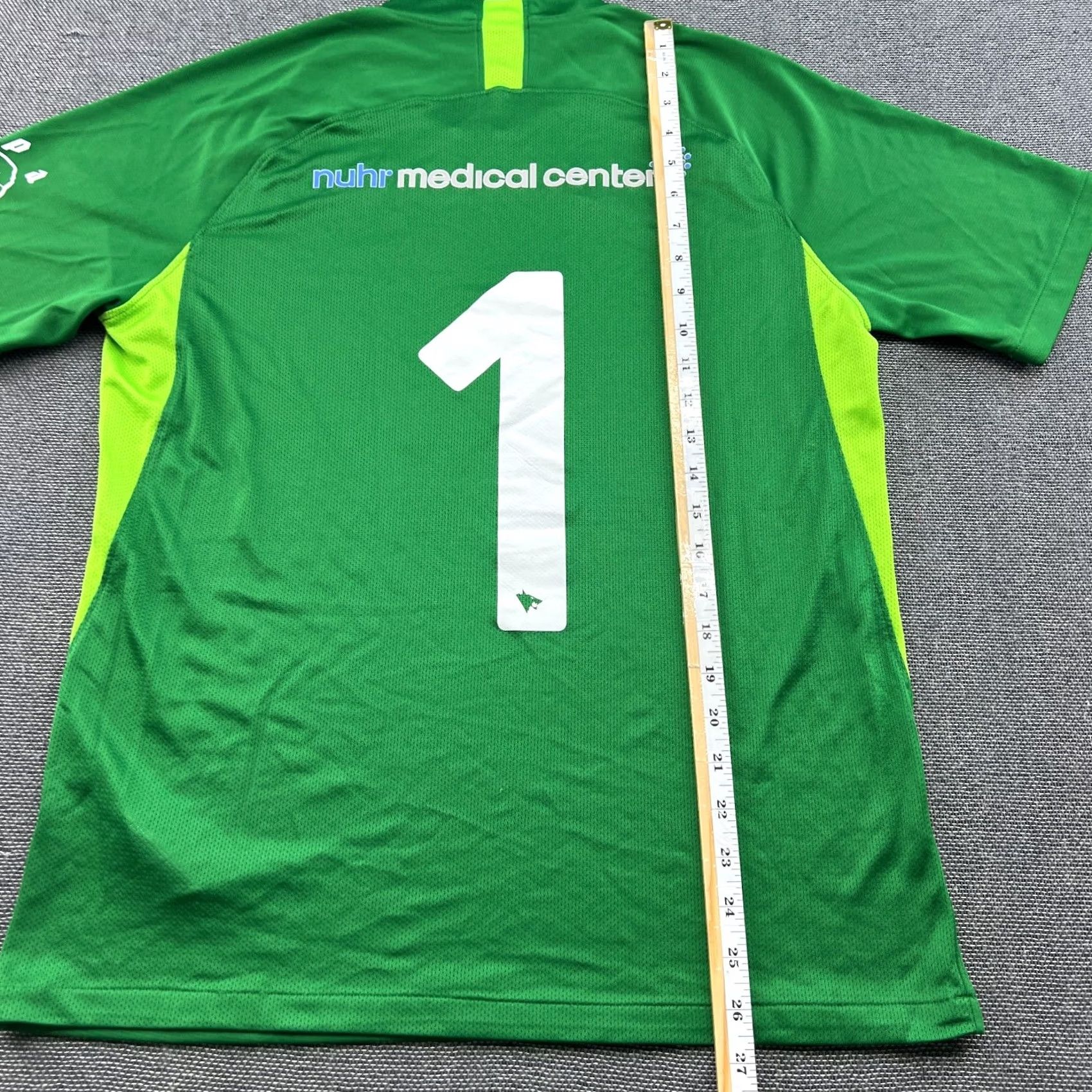 Nike Nike Goalkeeper Football Jersey Shirt L Men Green Short Sleeve Pullover Activewear Quick Dry 2020 2021 St.Pölten Vintage No Size US L / EU 52-54 / 3 - 5 Thumbnail
