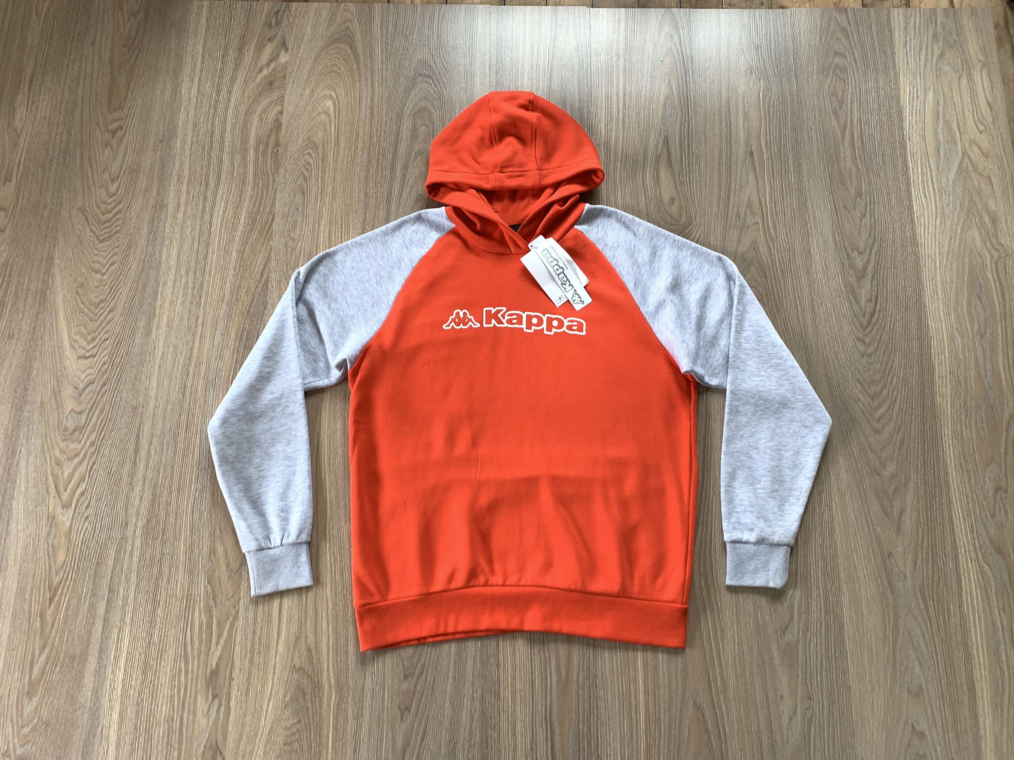 Kappa Kappa New Orange Cotton Hoodie Size US XL / EU 56 / 4 - 1 Thumbnail