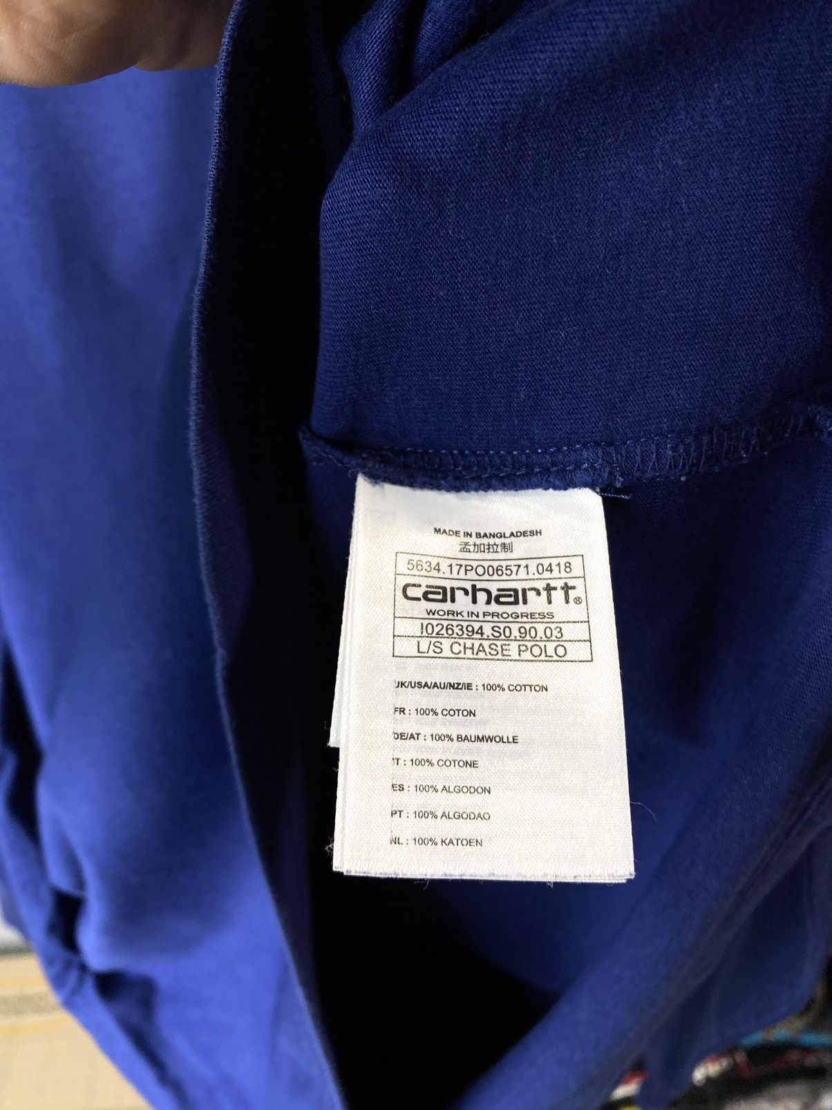 Carhartt Y2K Vintage Carhartt Longsleeve Embroidered Logo Size US L / EU 52-54 / 3 - 6 Thumbnail