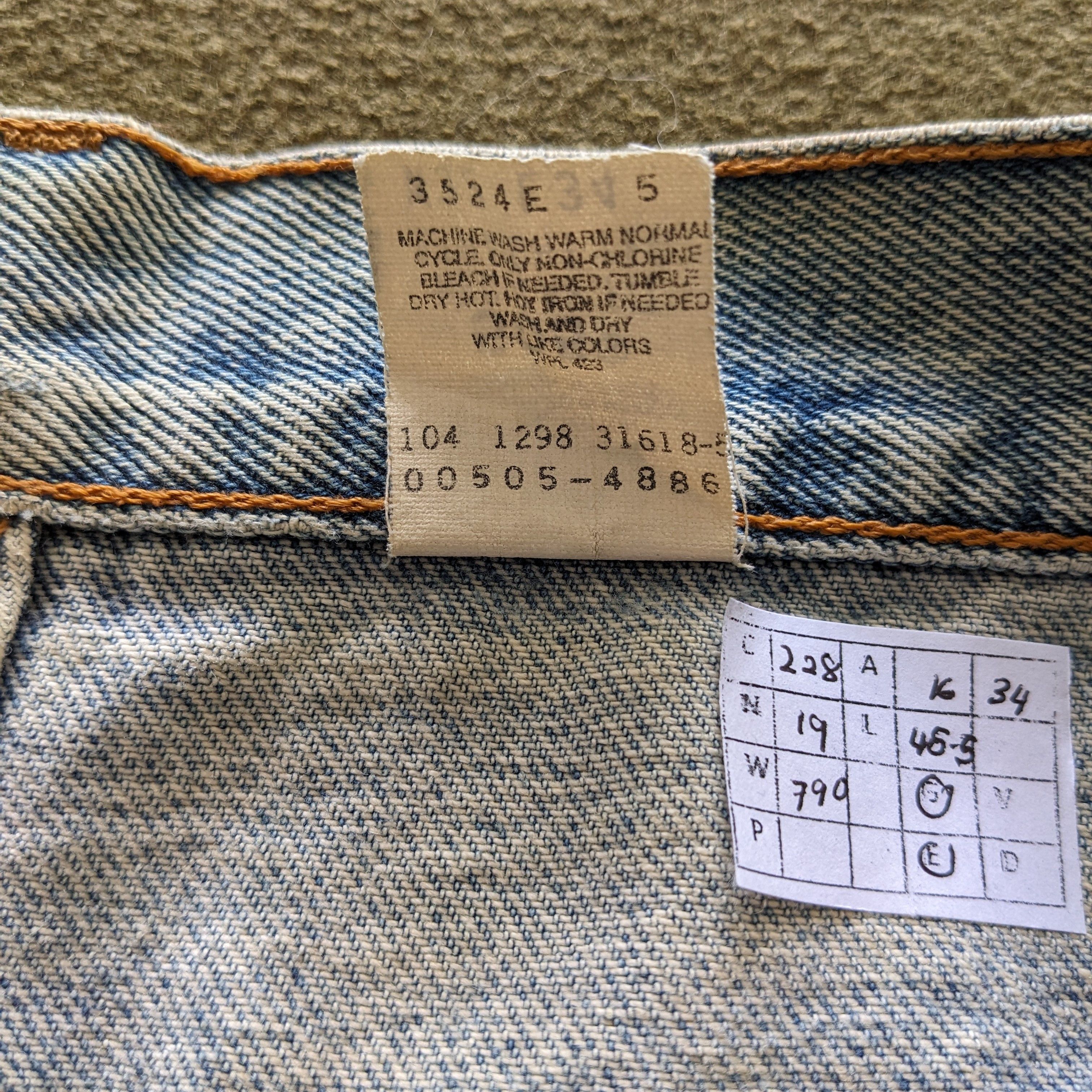 Levi's Vintage LEVI'S Strauss. Co American Style Jeans Size US 32 / EU 48 - 13 Thumbnail