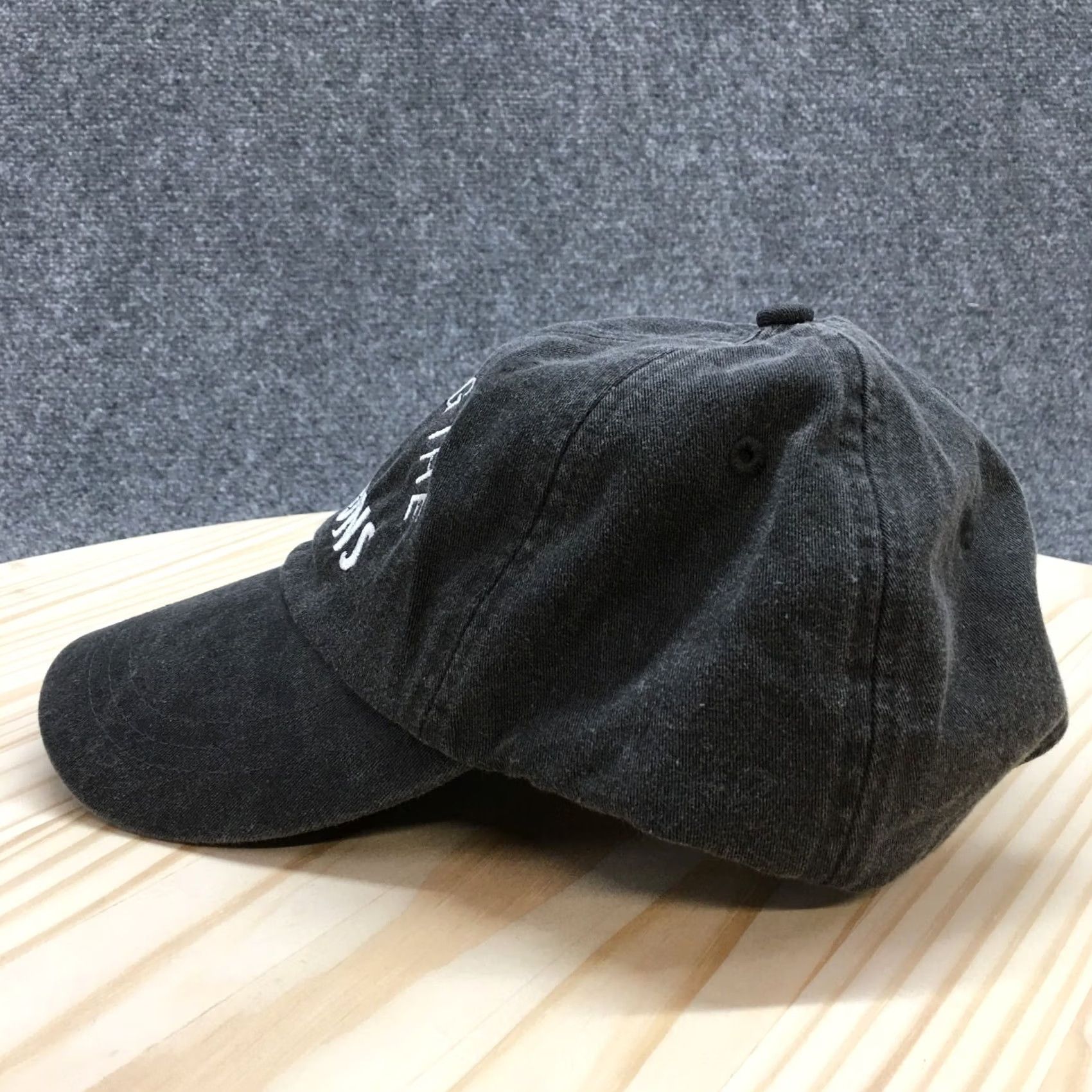 Vintage Adams Baseball Hat Mens Gray OS Embroidered Logo "I'll Bring The Bad Decisions" Size ONE SIZE - 4 Thumbnail